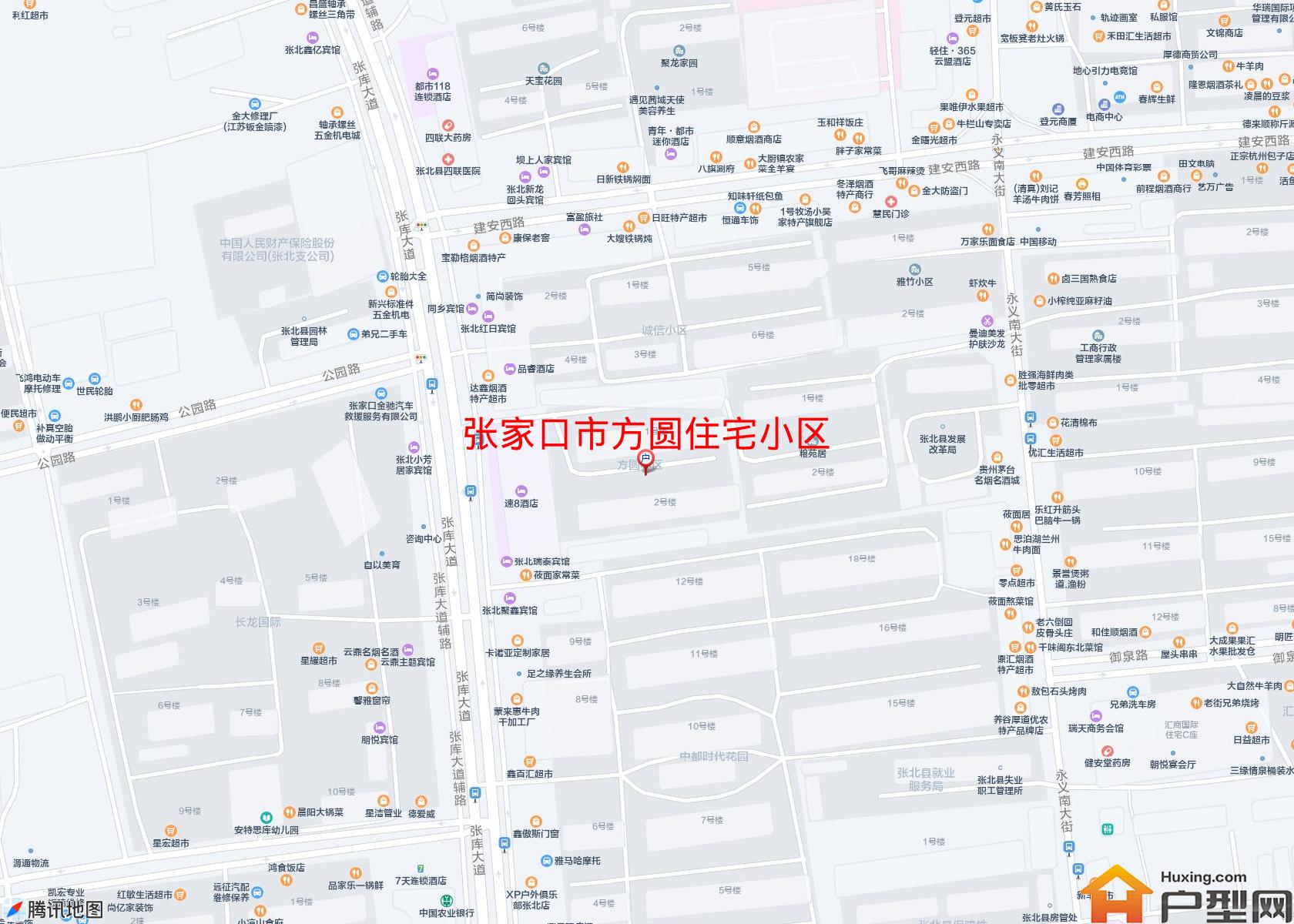 方圆住宅小区小区 - 户型网