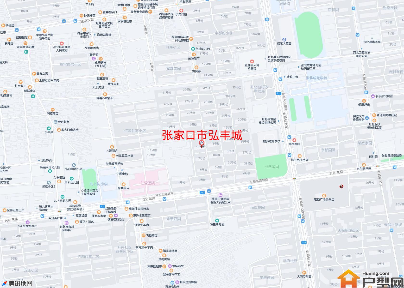 弘丰城小区 - 户型网