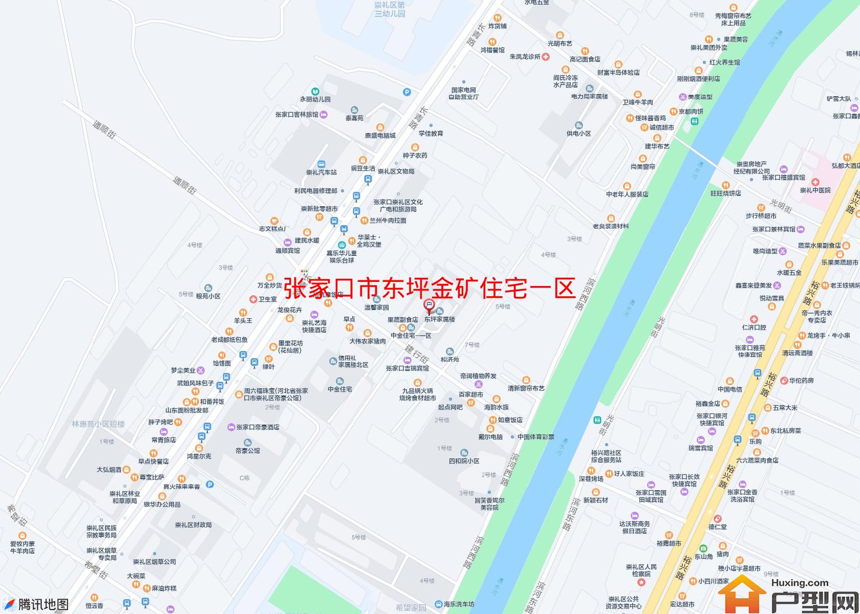 东坪金矿住宅一区小区 - 户型网