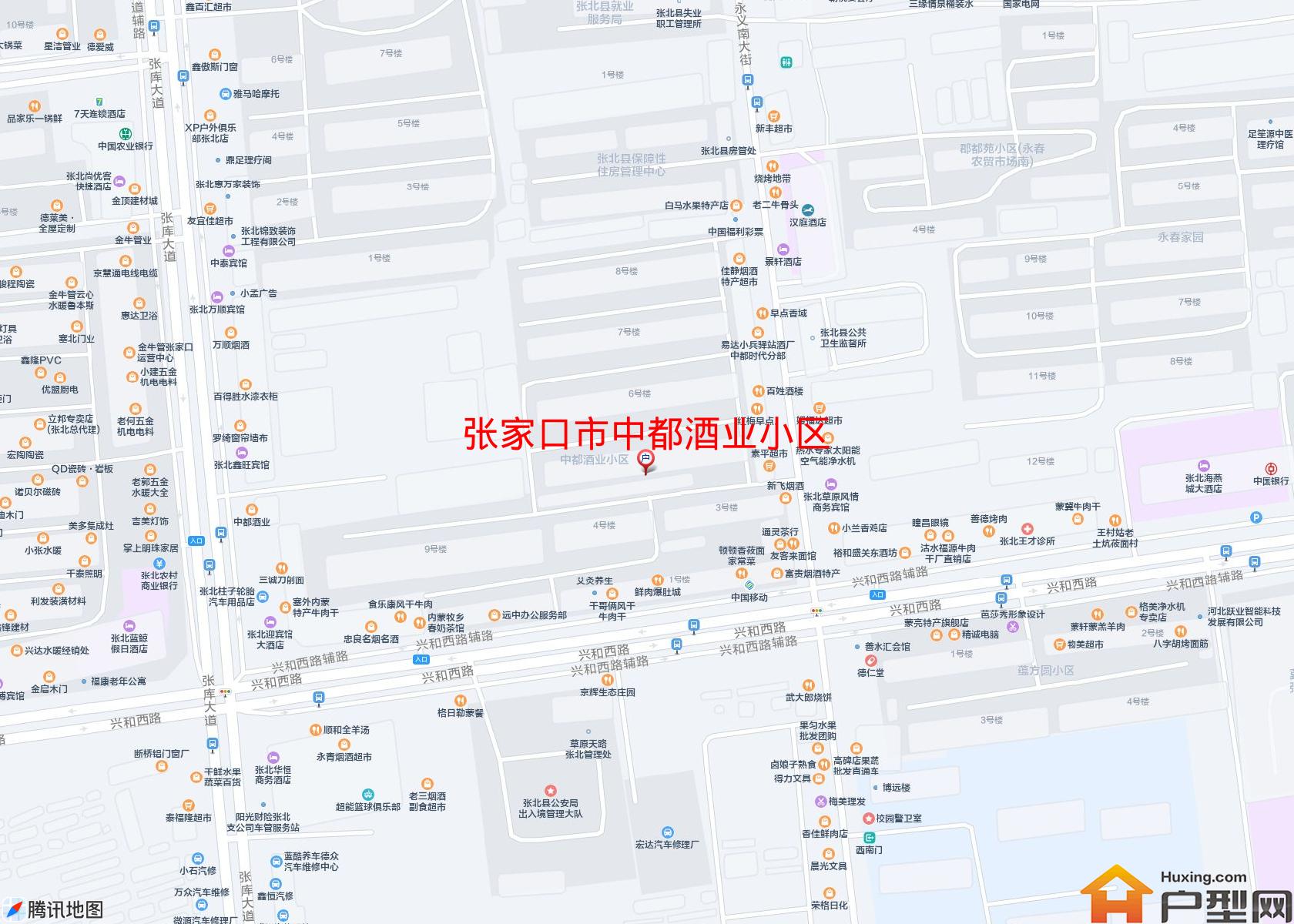中都酒业小区小区 - 户型网