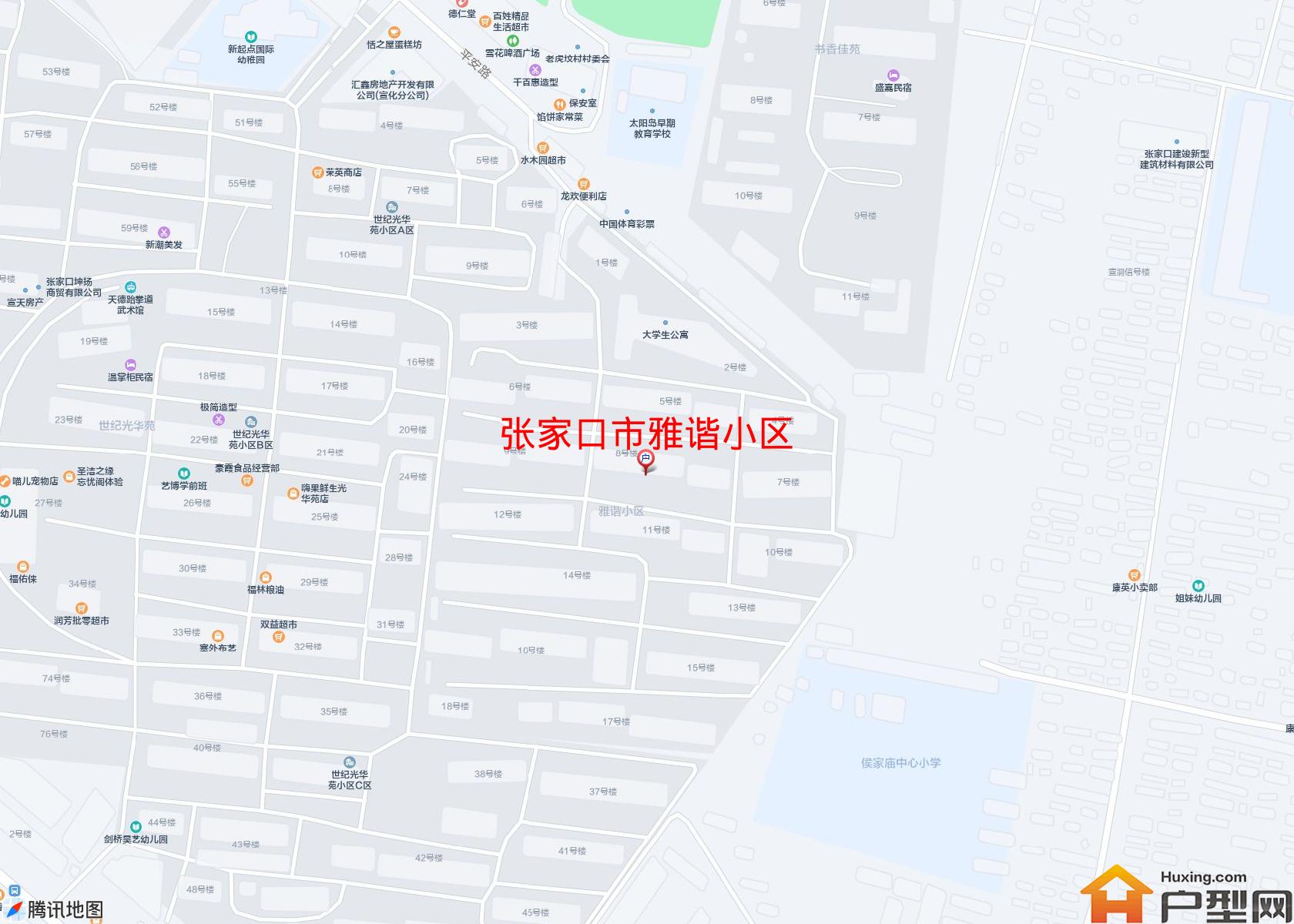 雅谐小区小区 - 户型网