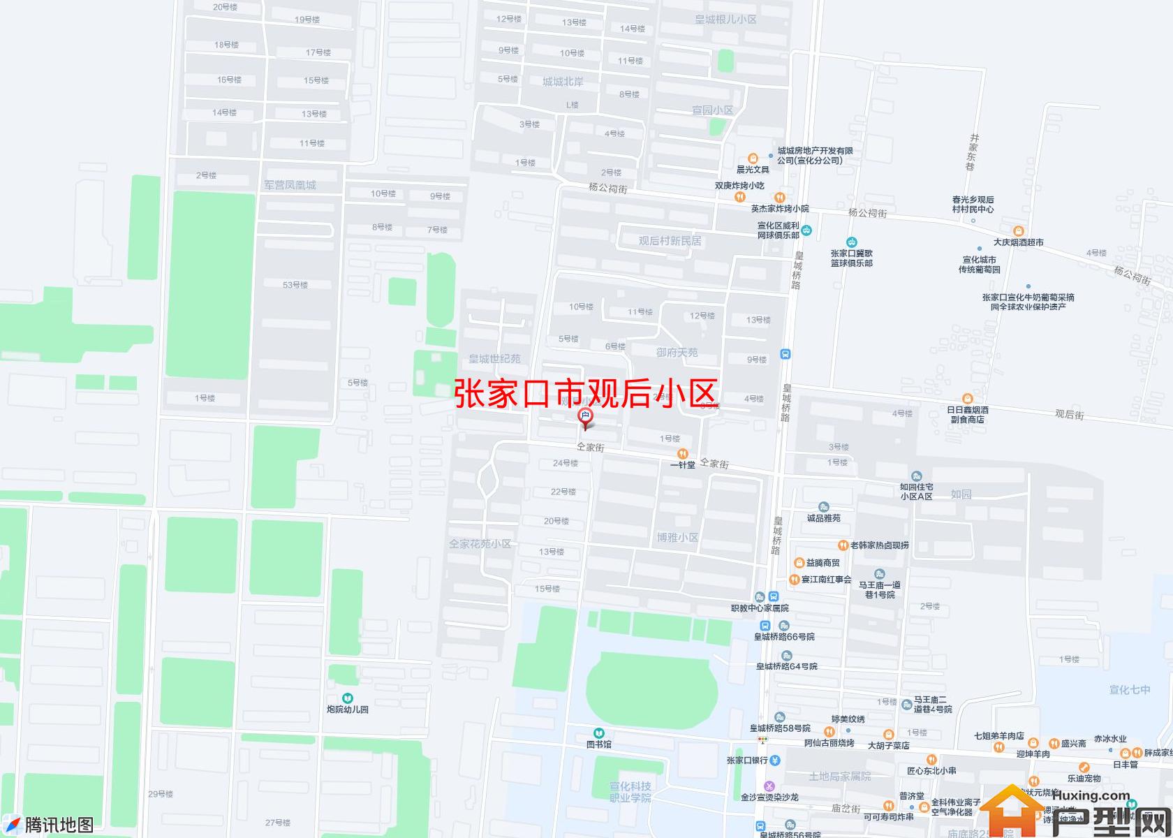 观后小区小区 - 户型网