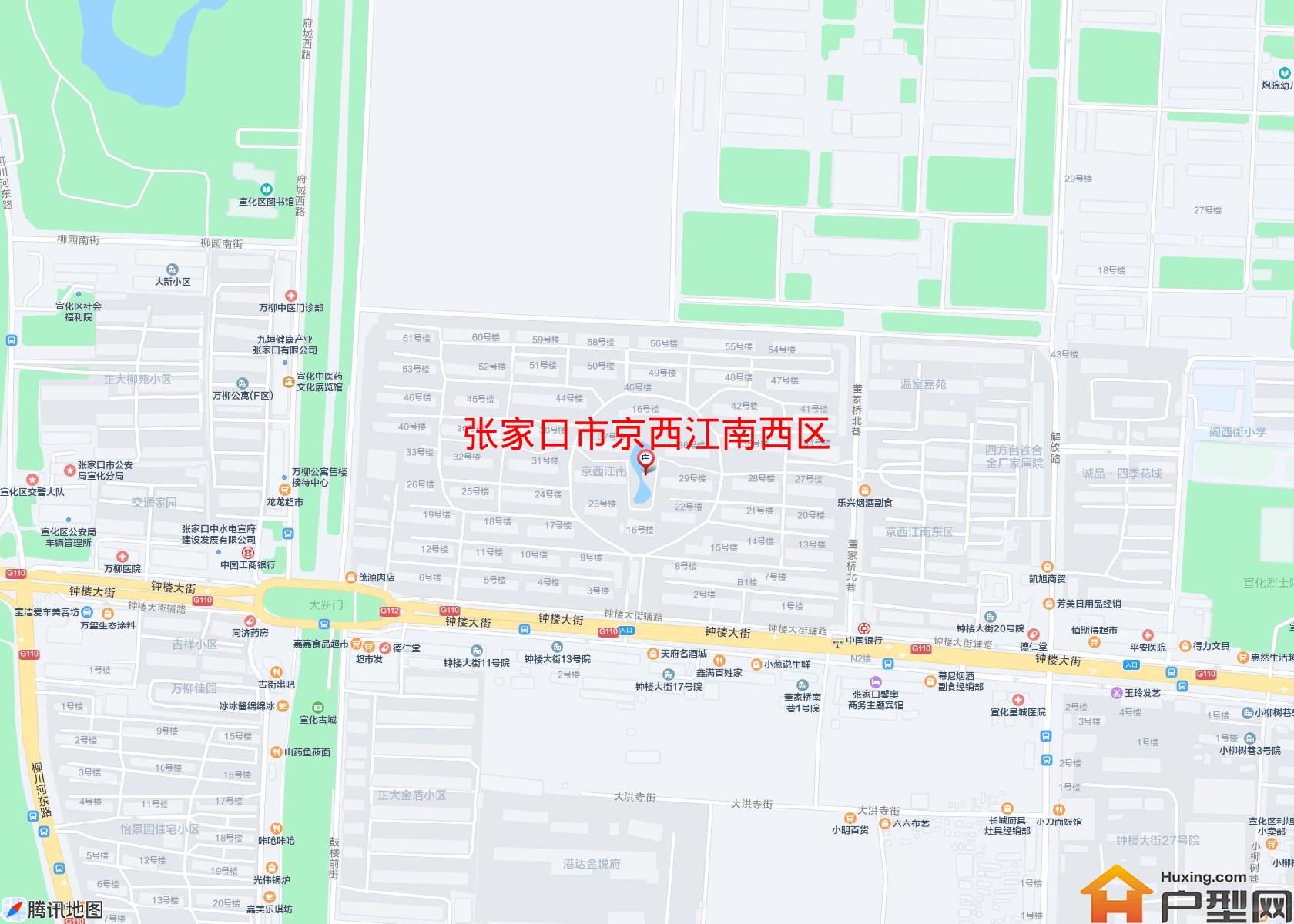 京西江南西区小区 - 户型网