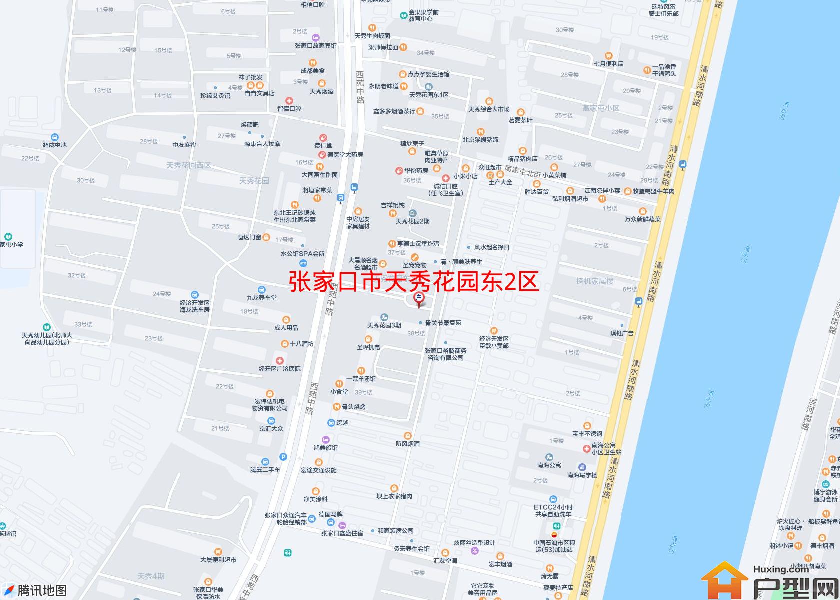 天秀花园东2区小区 - 户型网
