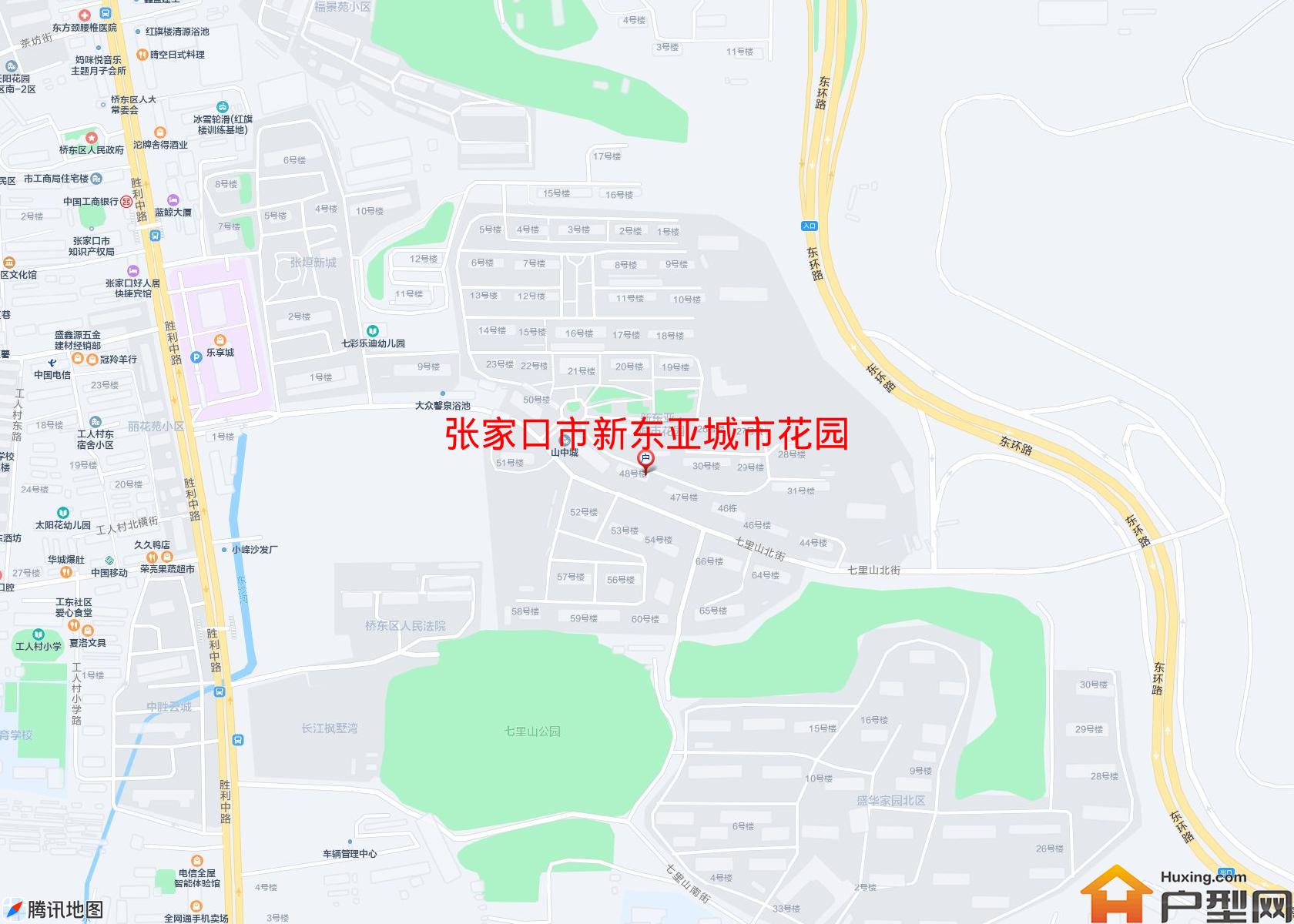新东亚城市花园小区 - 户型网