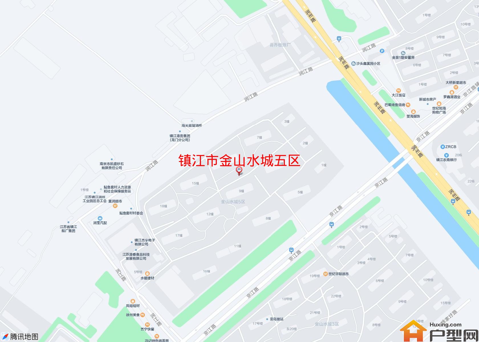 金山水城五区小区 - 户型网