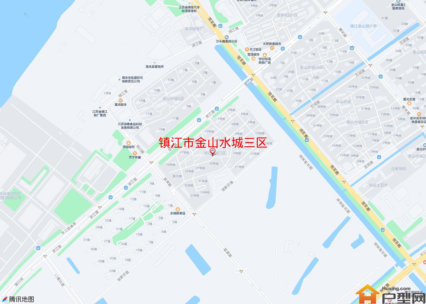 金山水城三区小区 - 户型网