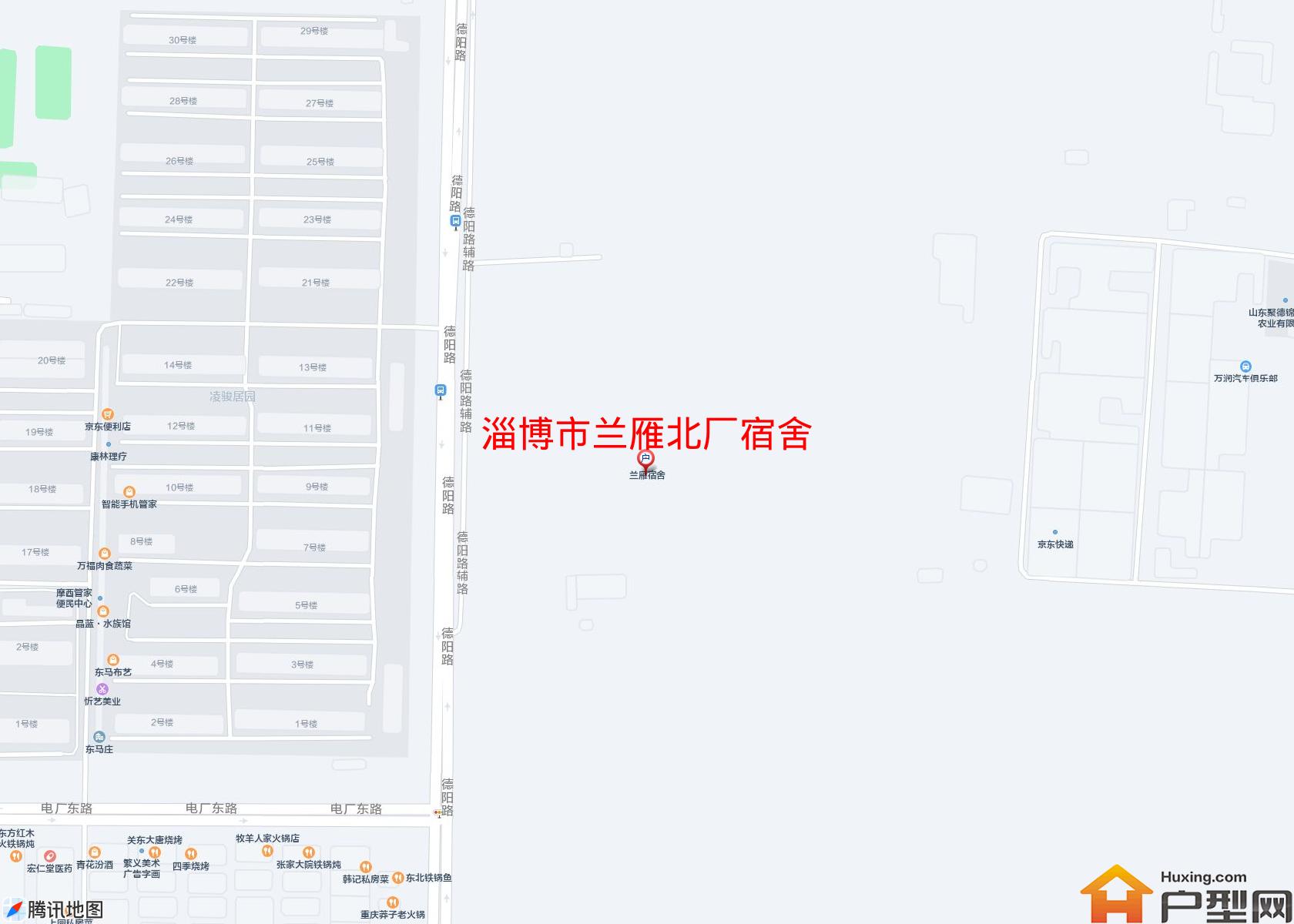 兰雁北厂宿舍小区 - 户型网