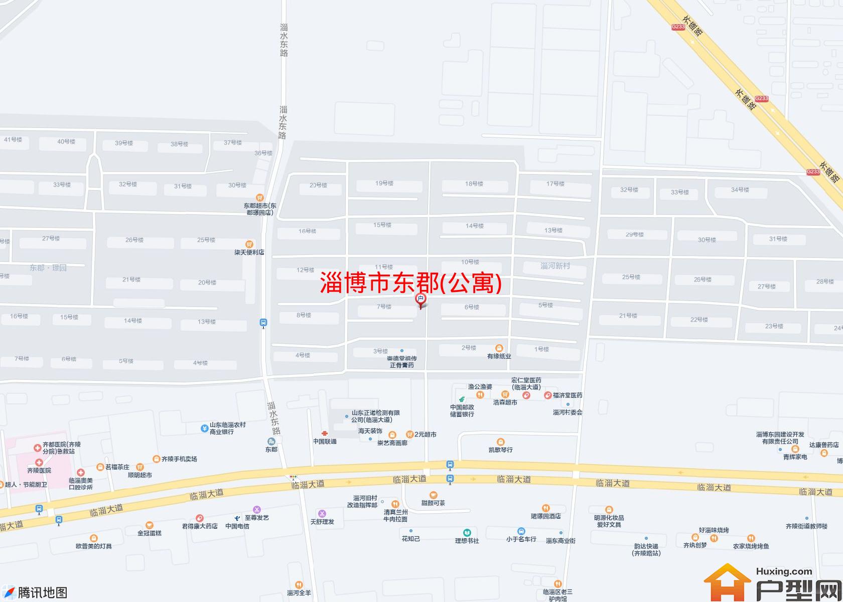 东郡(公寓)小区 - 户型网