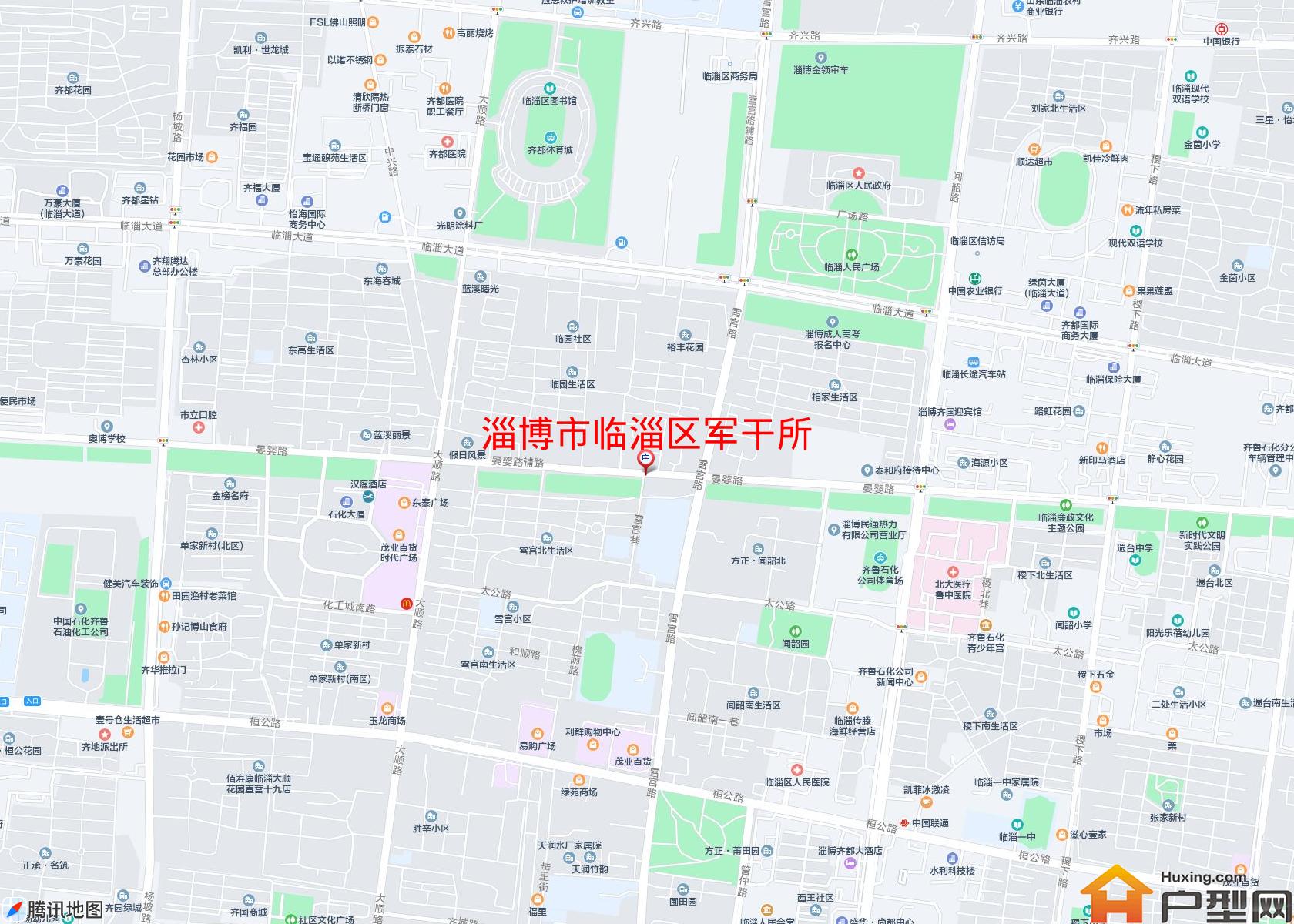 临淄区军干所小区 - 户型网