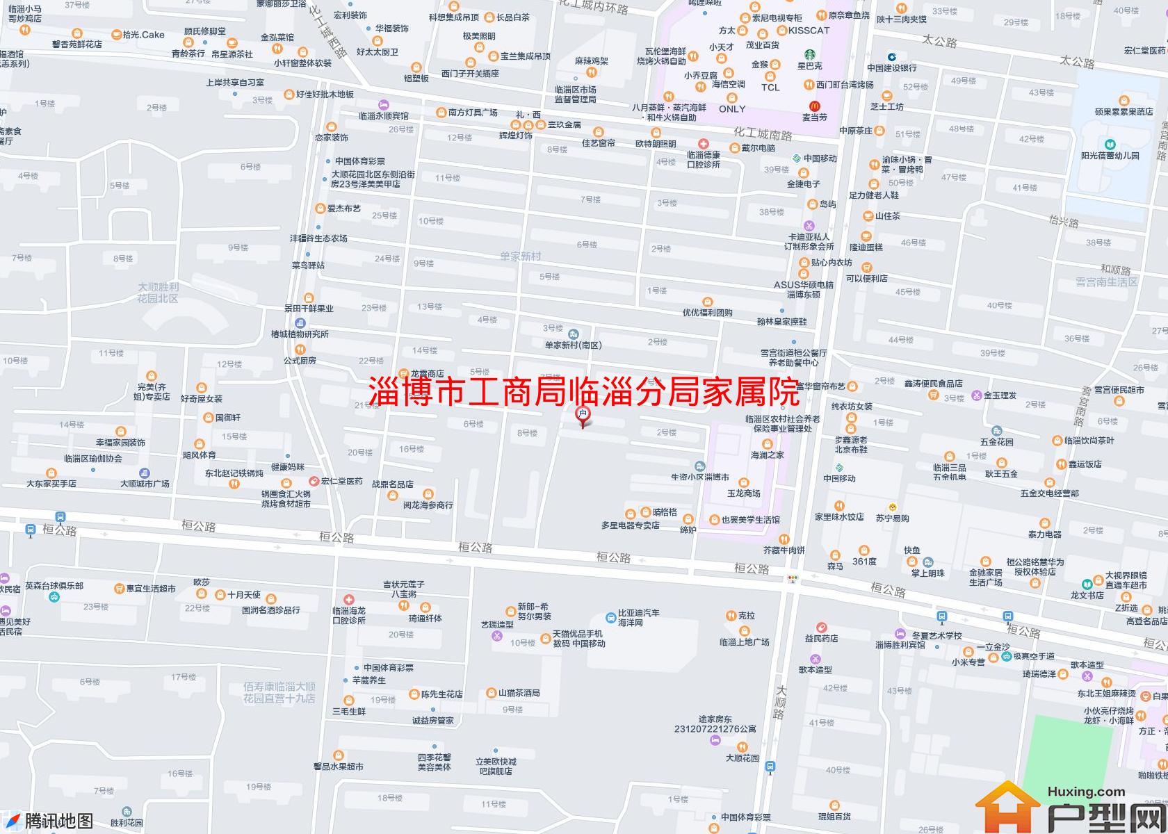 工商局临淄分局家属院小区 - 户型网