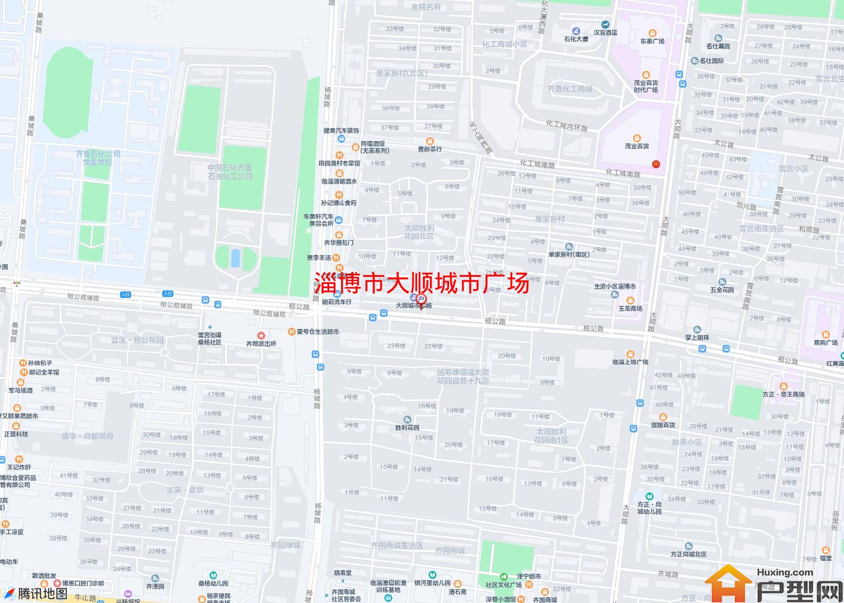 大顺城市广场小区 - 户型网