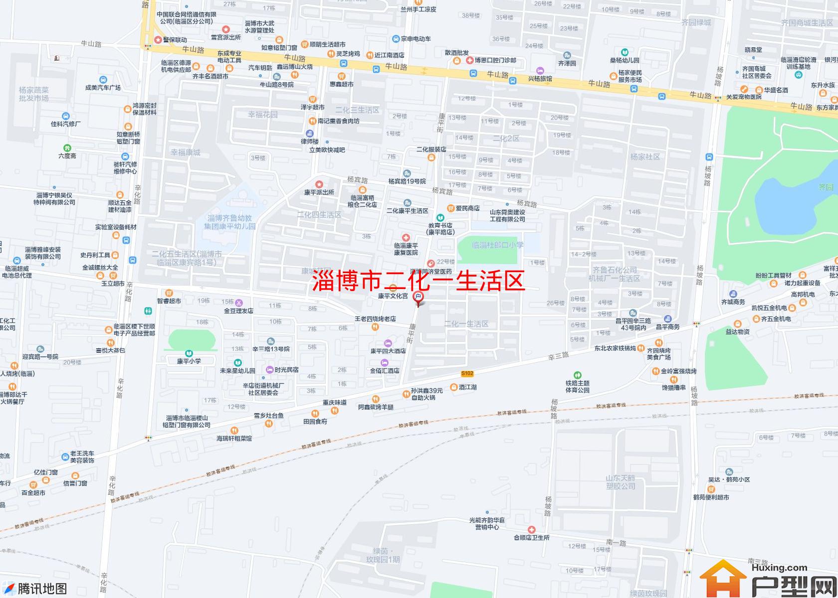 二化一生活区小区 - 户型网