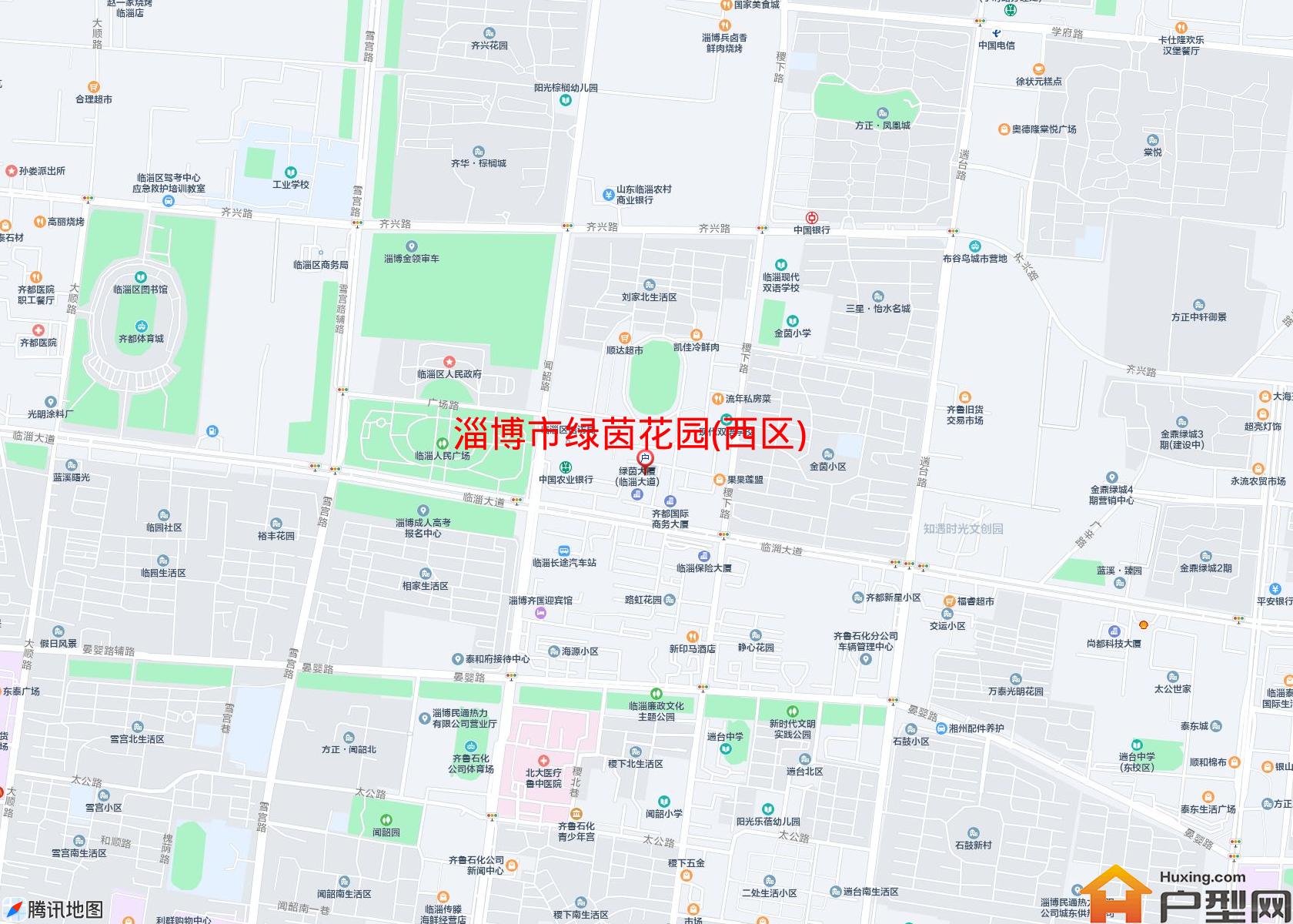 绿茵花园(西区)小区 - 户型网