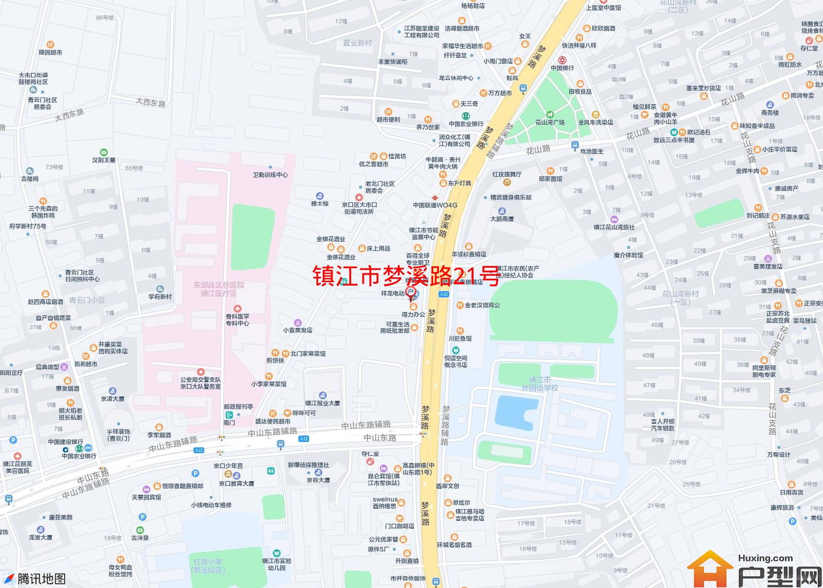 梦溪路21号小区 - 户型网