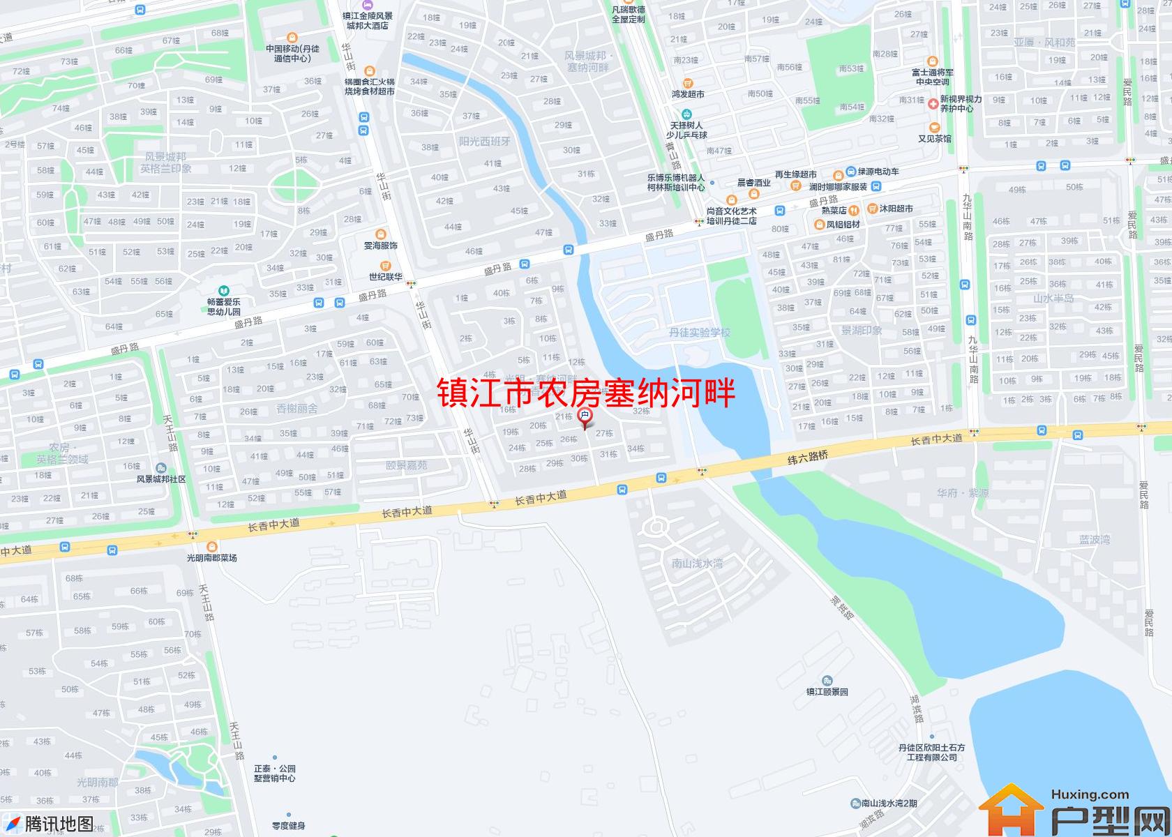 农房塞纳河畔小区 - 户型网