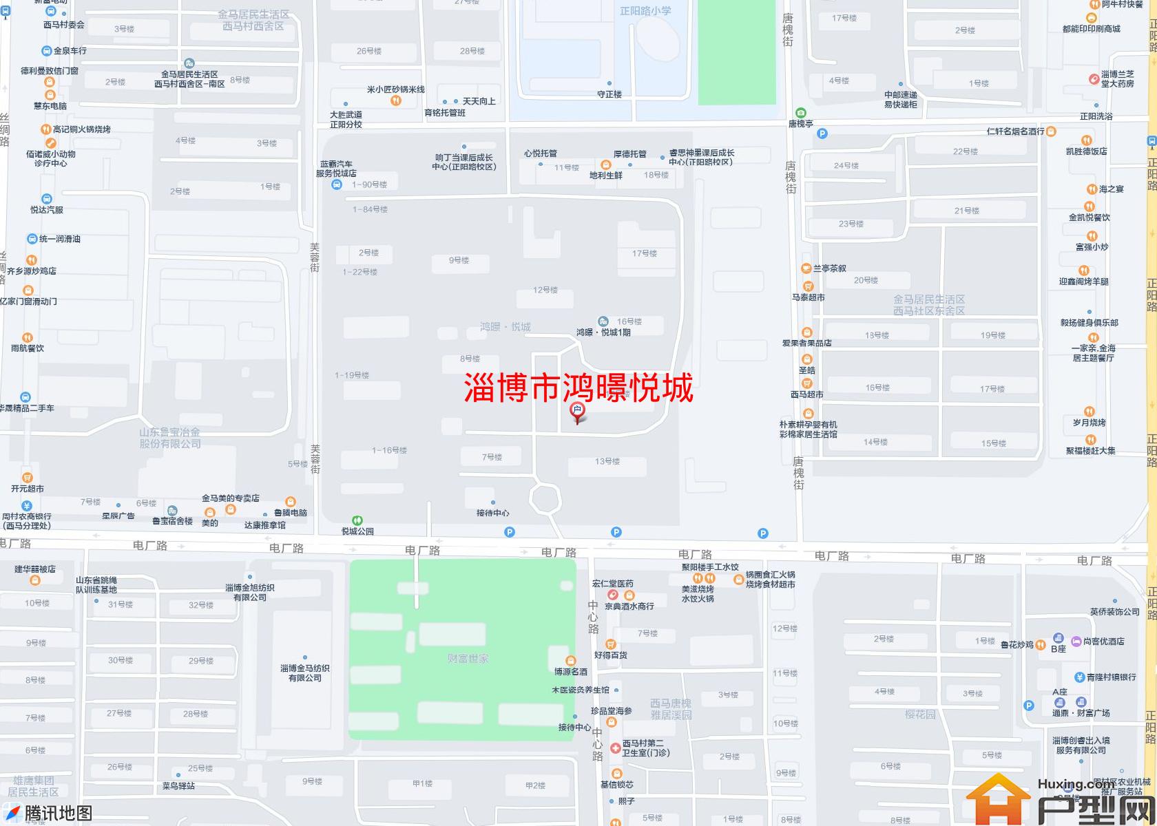 鸿暻悦城小区 - 户型网