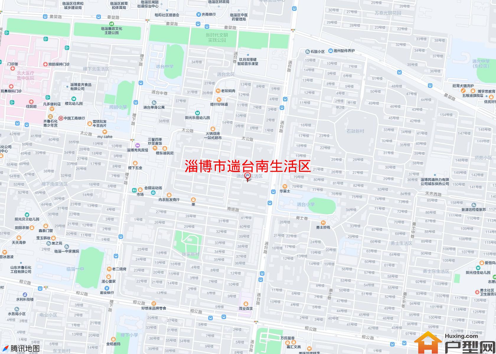 遄台南生活区小区 - 户型网