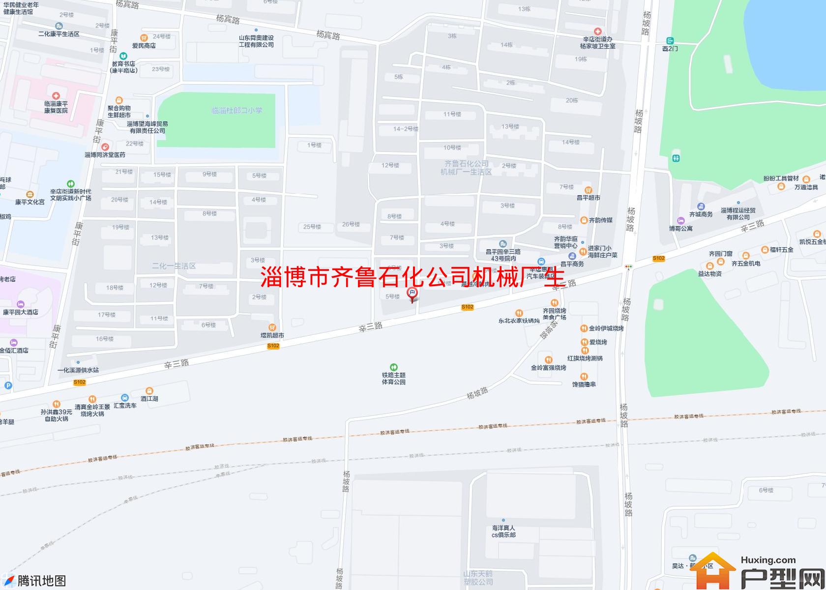 齐鲁石化公司机械厂生活区小区 - 户型网