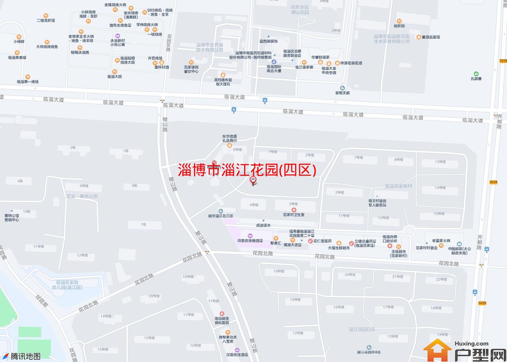 淄江花园(四区)小区 - 户型网