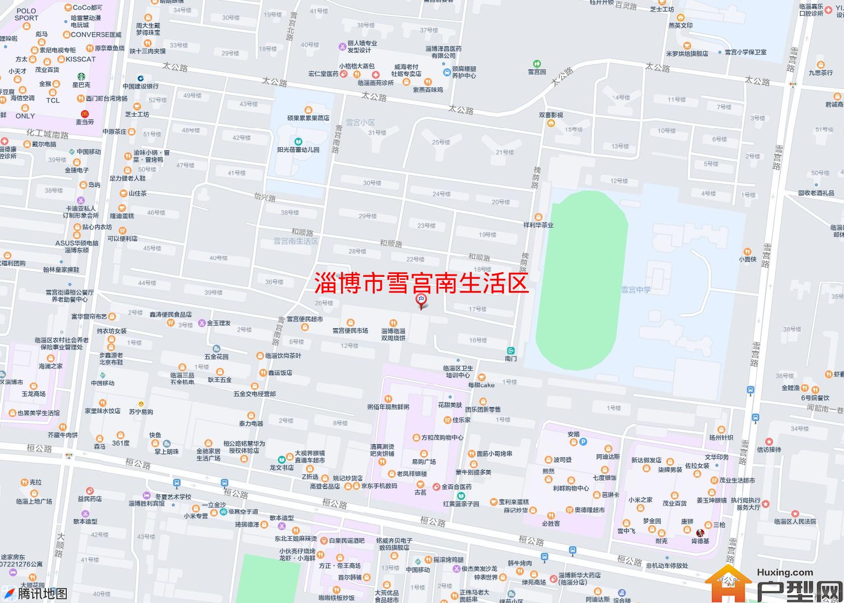 雪宫南生活区小区 - 户型网