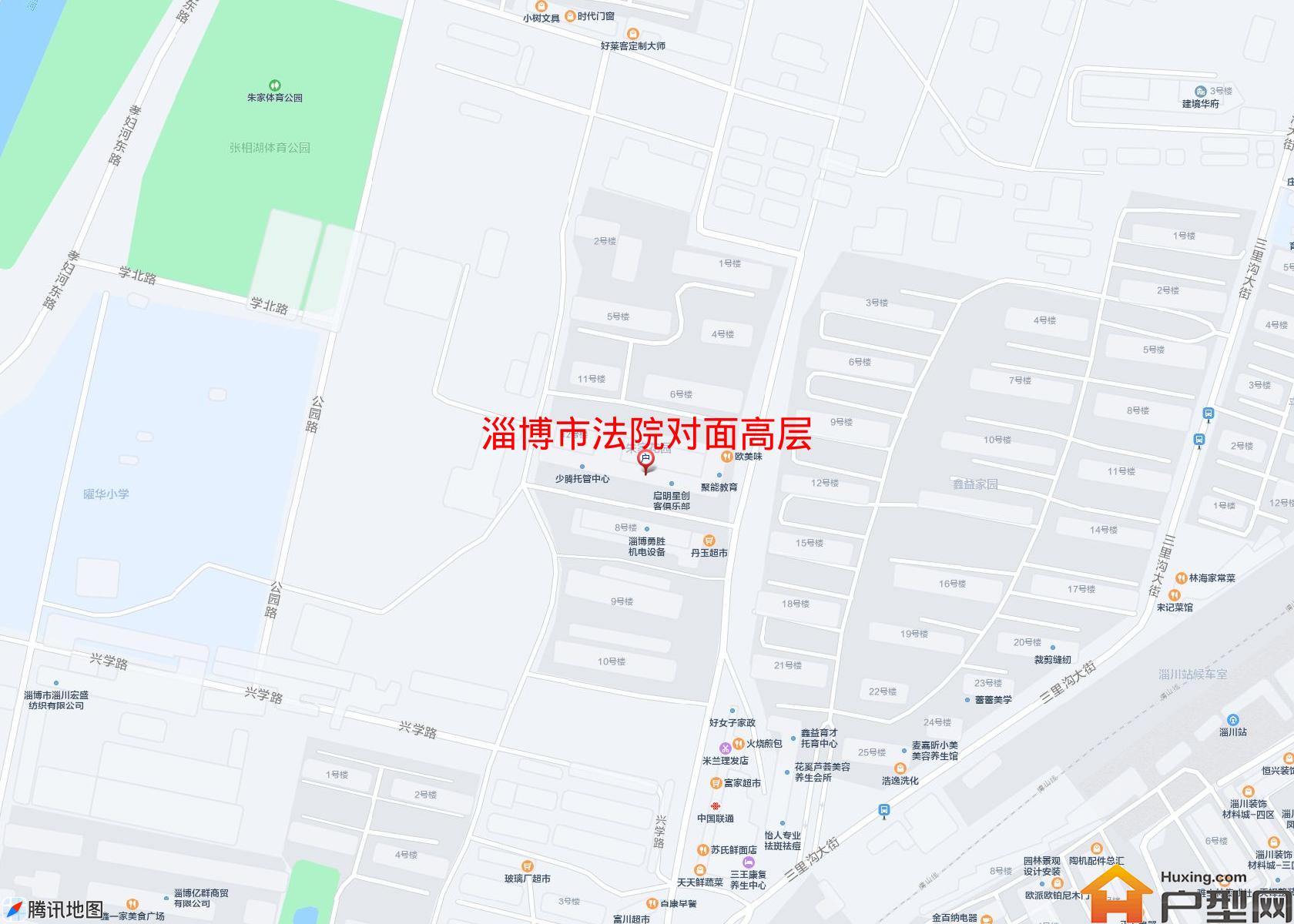法院对面高层小区 - 户型网