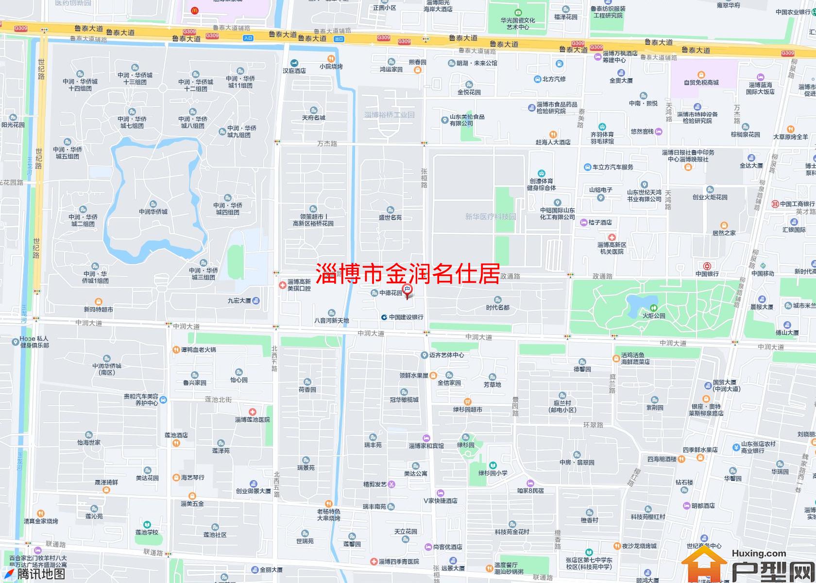 金润名仕居小区 - 户型网