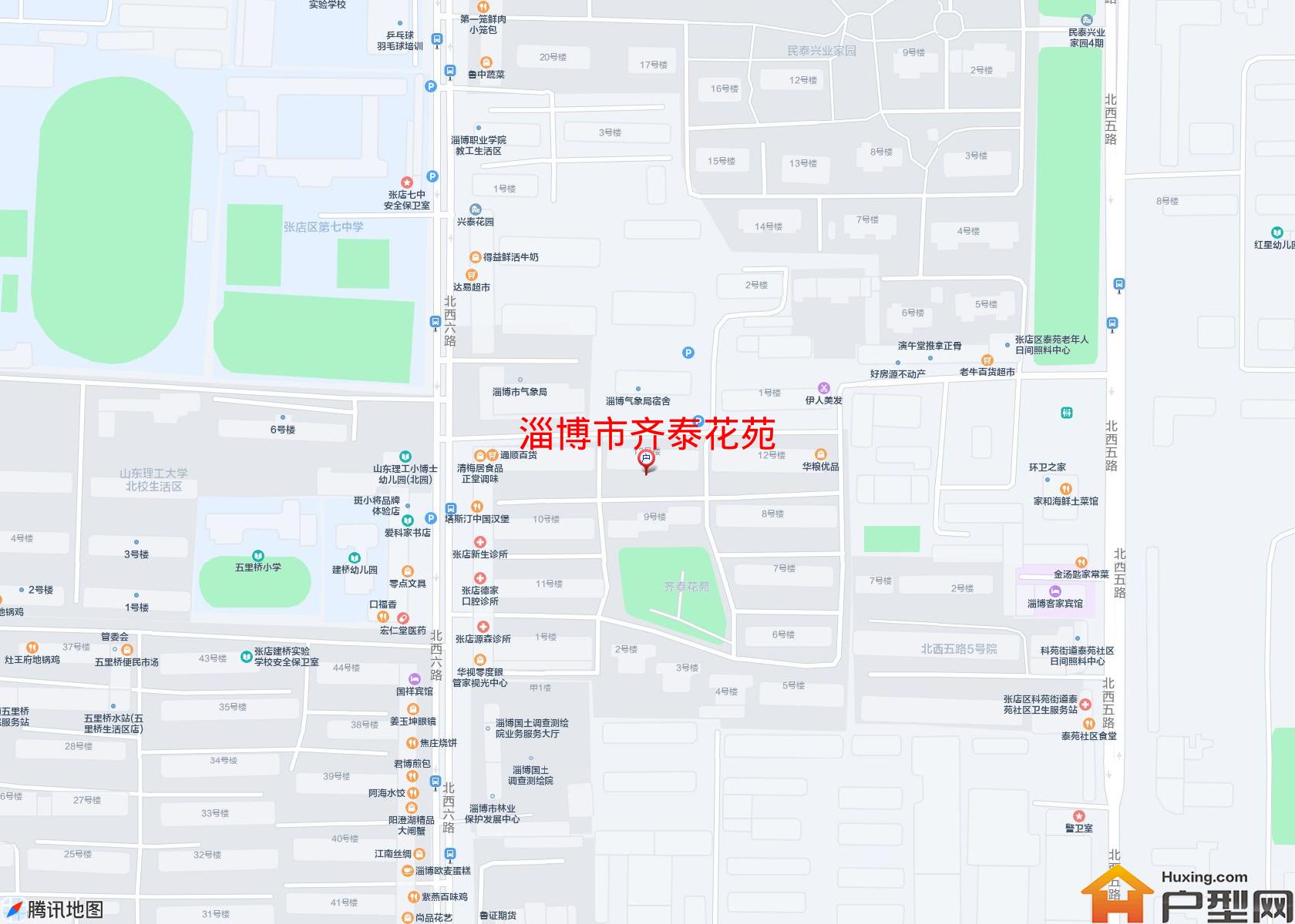 齐泰花苑小区 - 户型网
