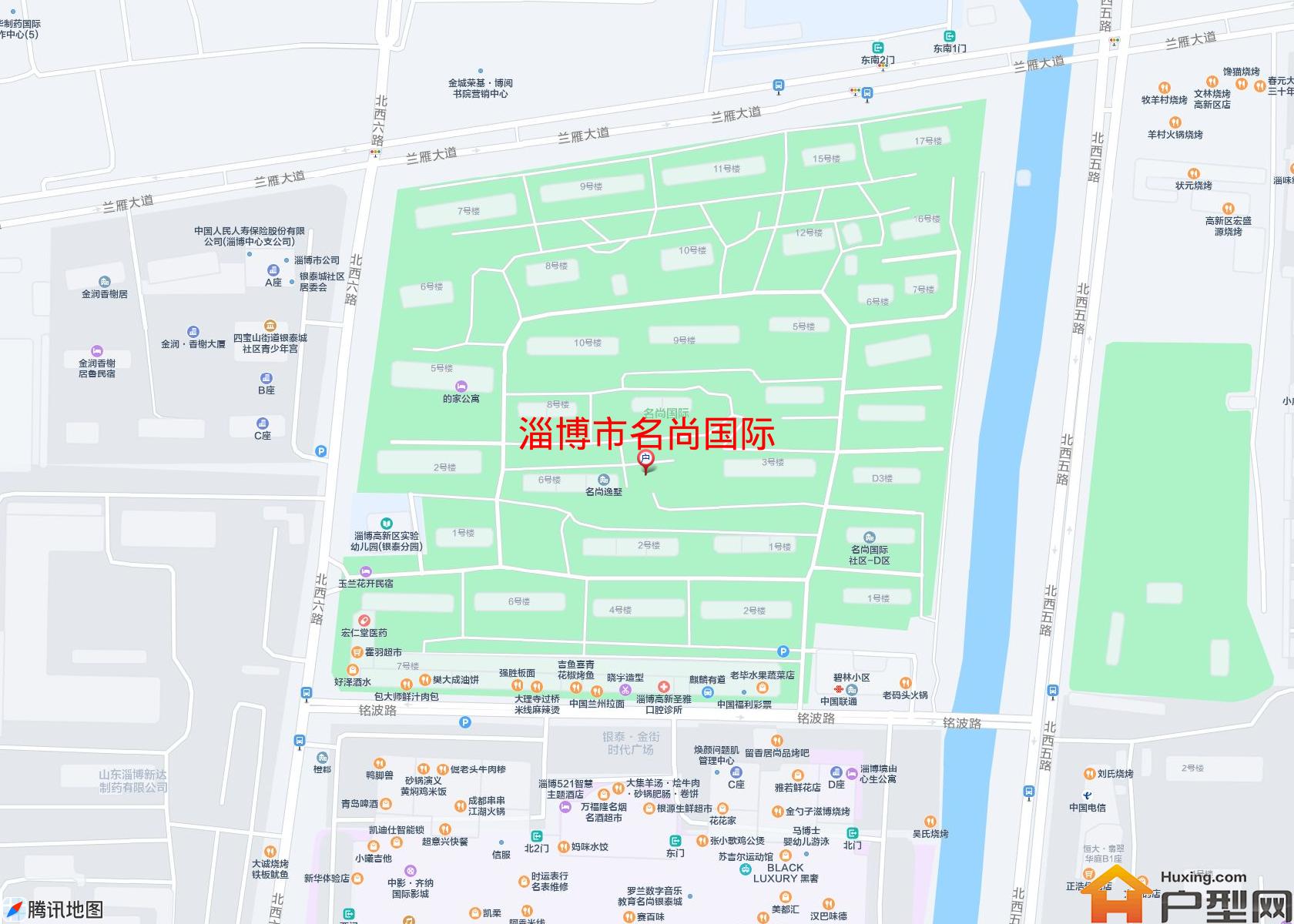 名尚国际小区 - 户型网