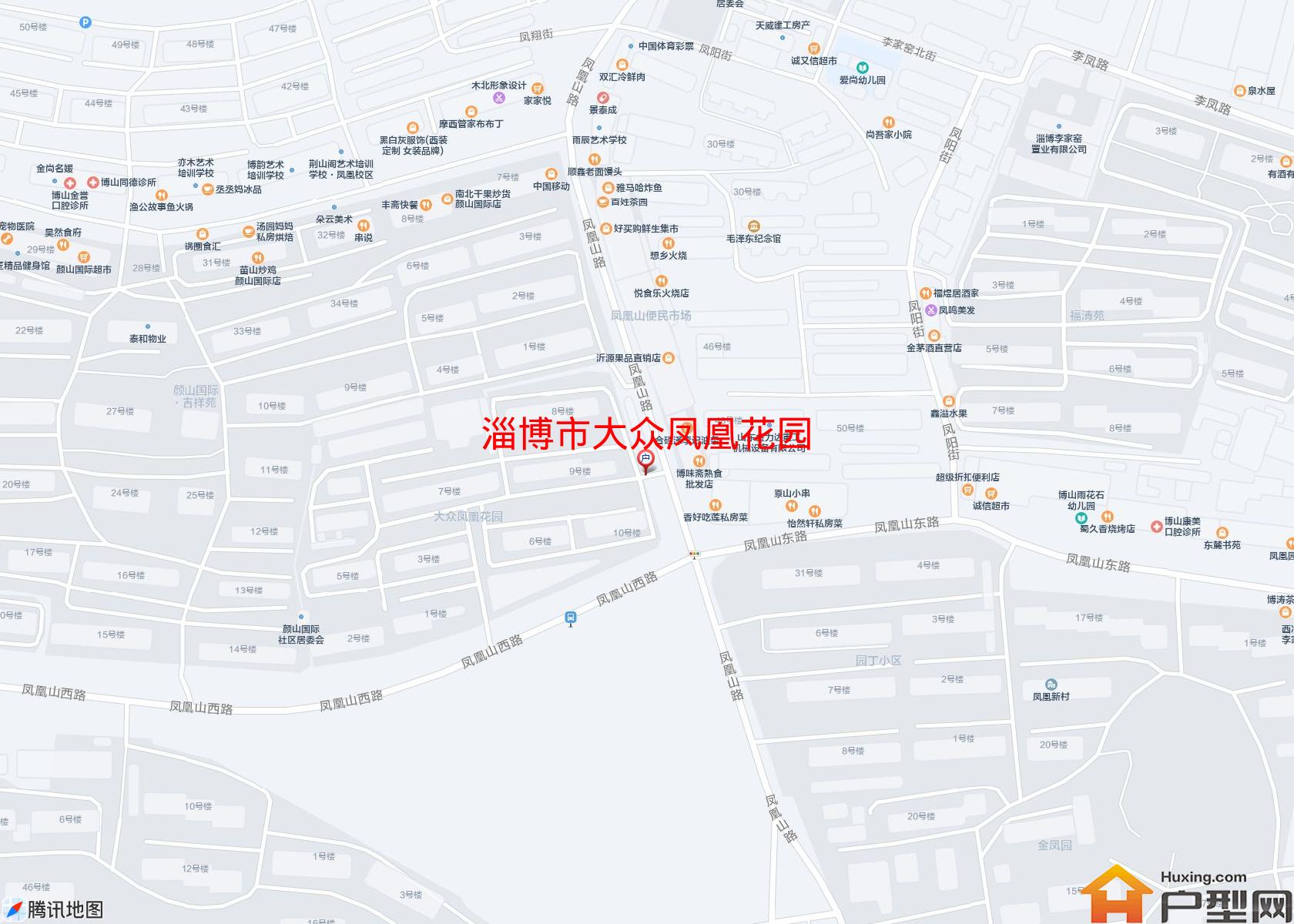 大众凤凰花园小区 - 户型网