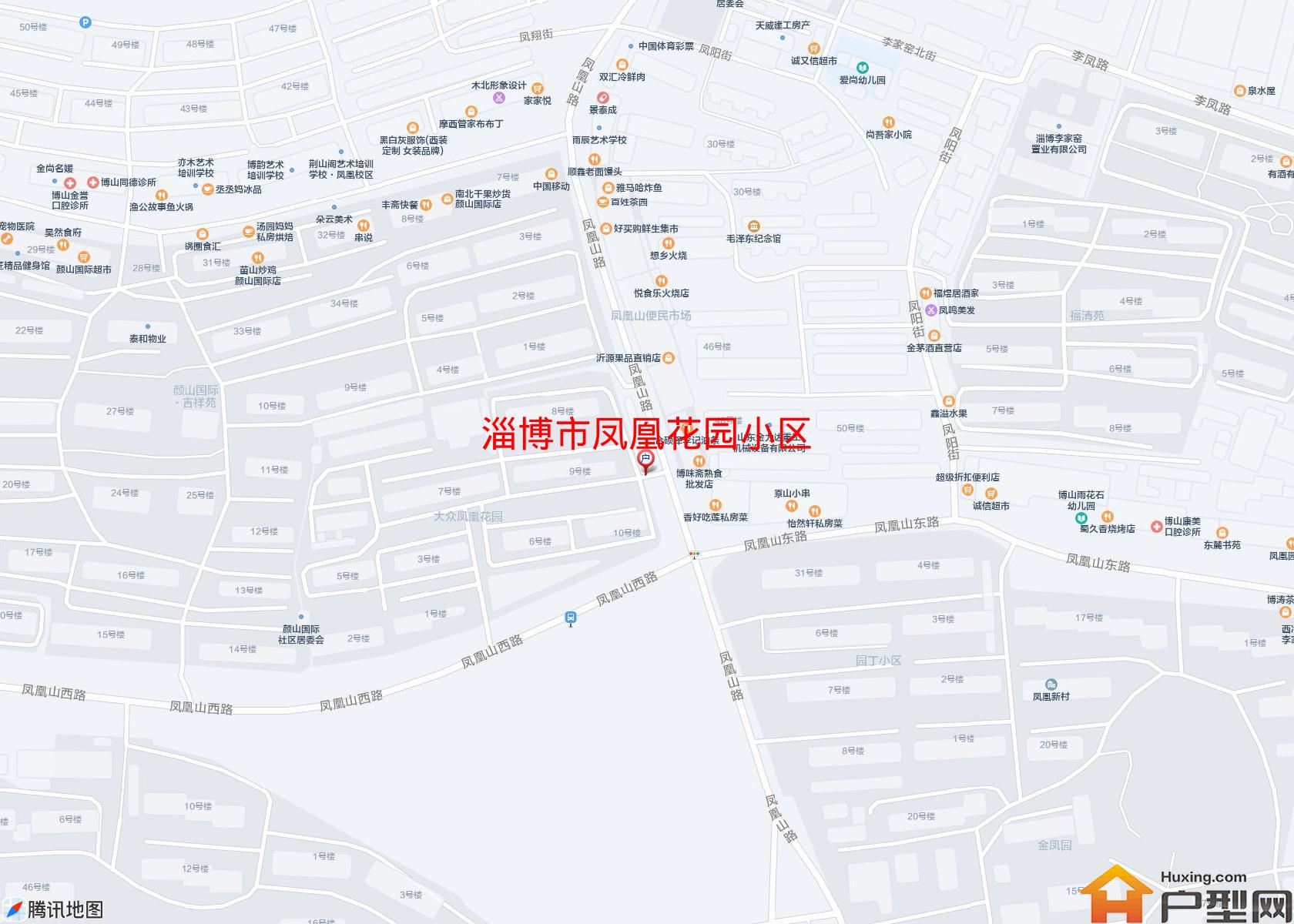 凤凰花园小区小区 - 户型网