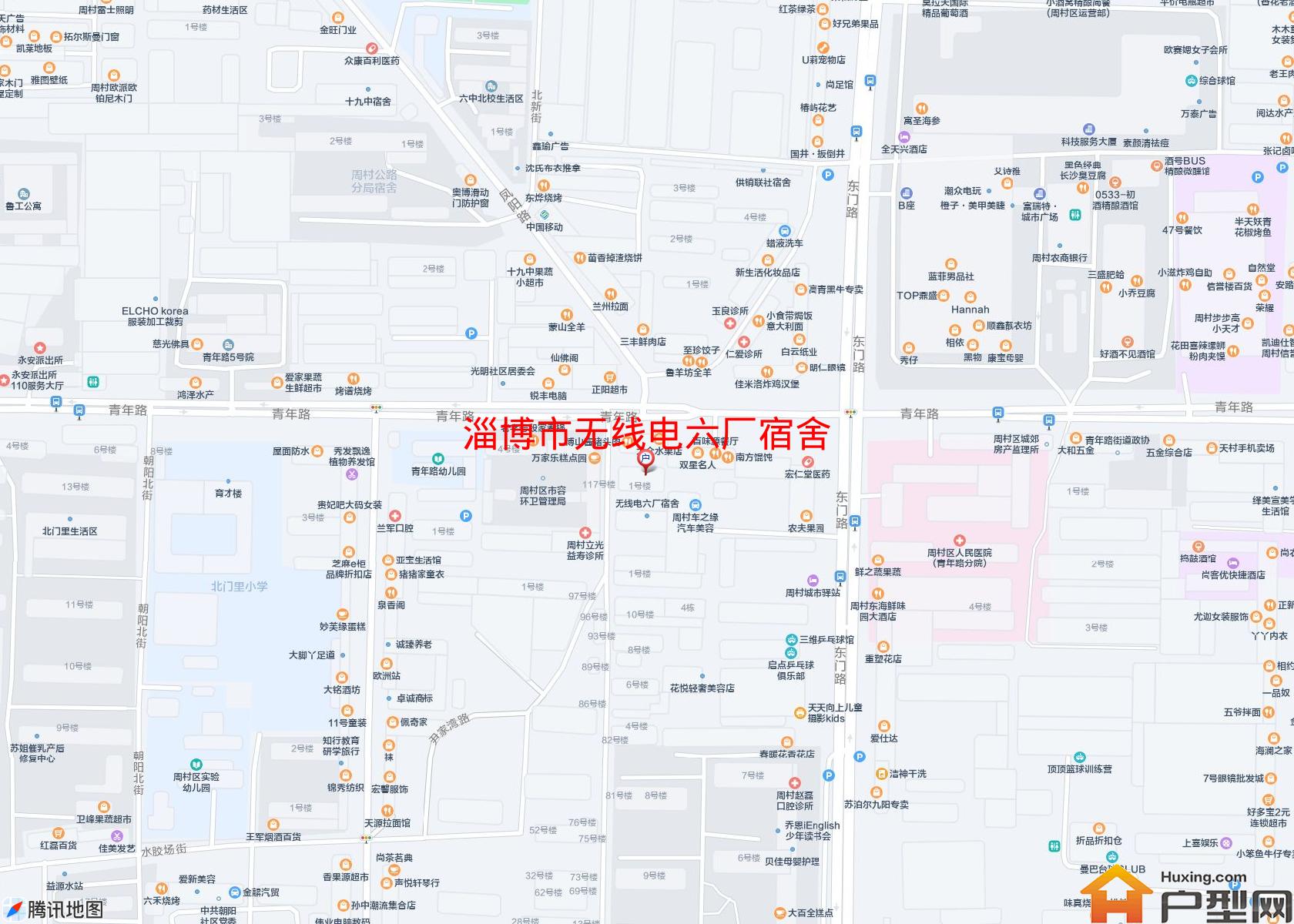 无线电六厂宿舍小区 - 户型网