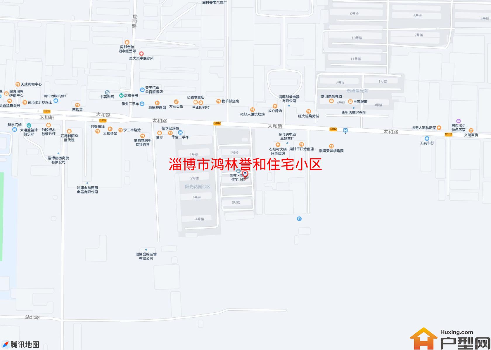 鸿林誉和住宅小区小区 - 户型网