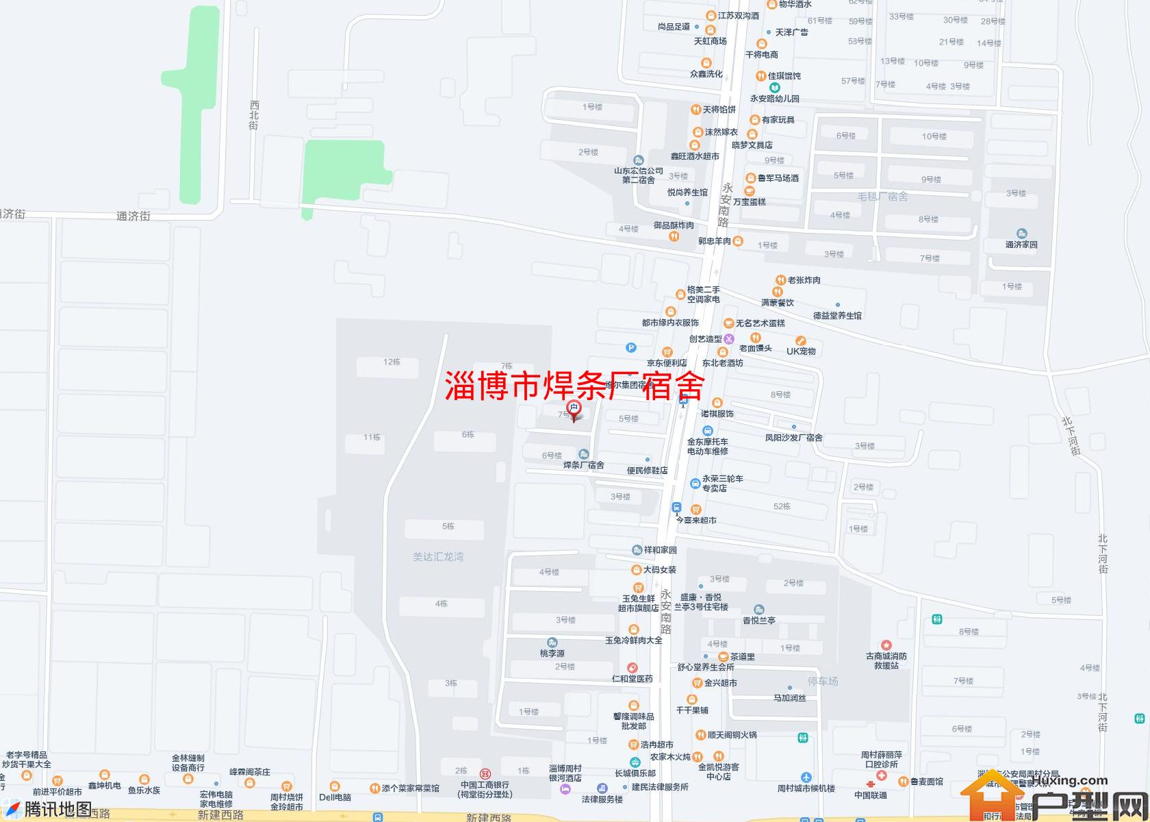 焊条厂宿舍小区 - 户型网