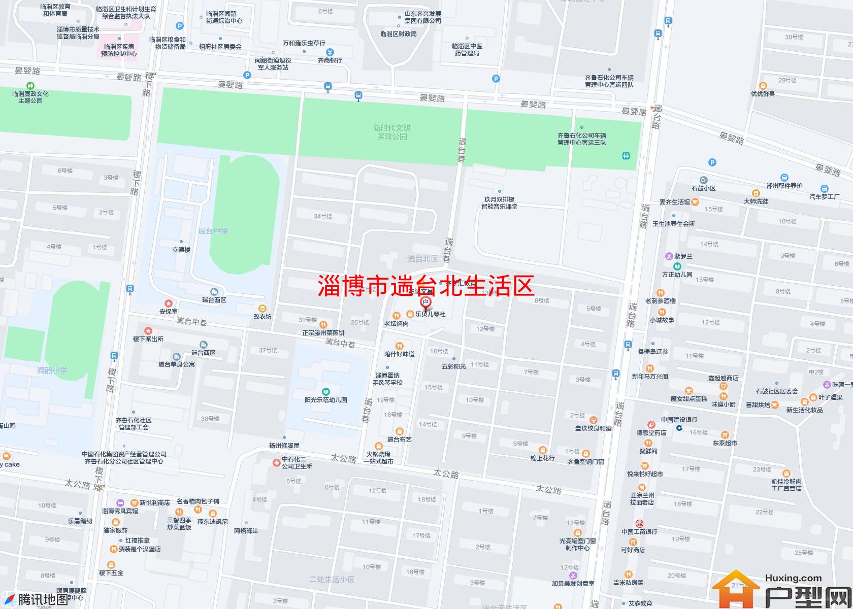 遄台北生活区小区 - 户型网