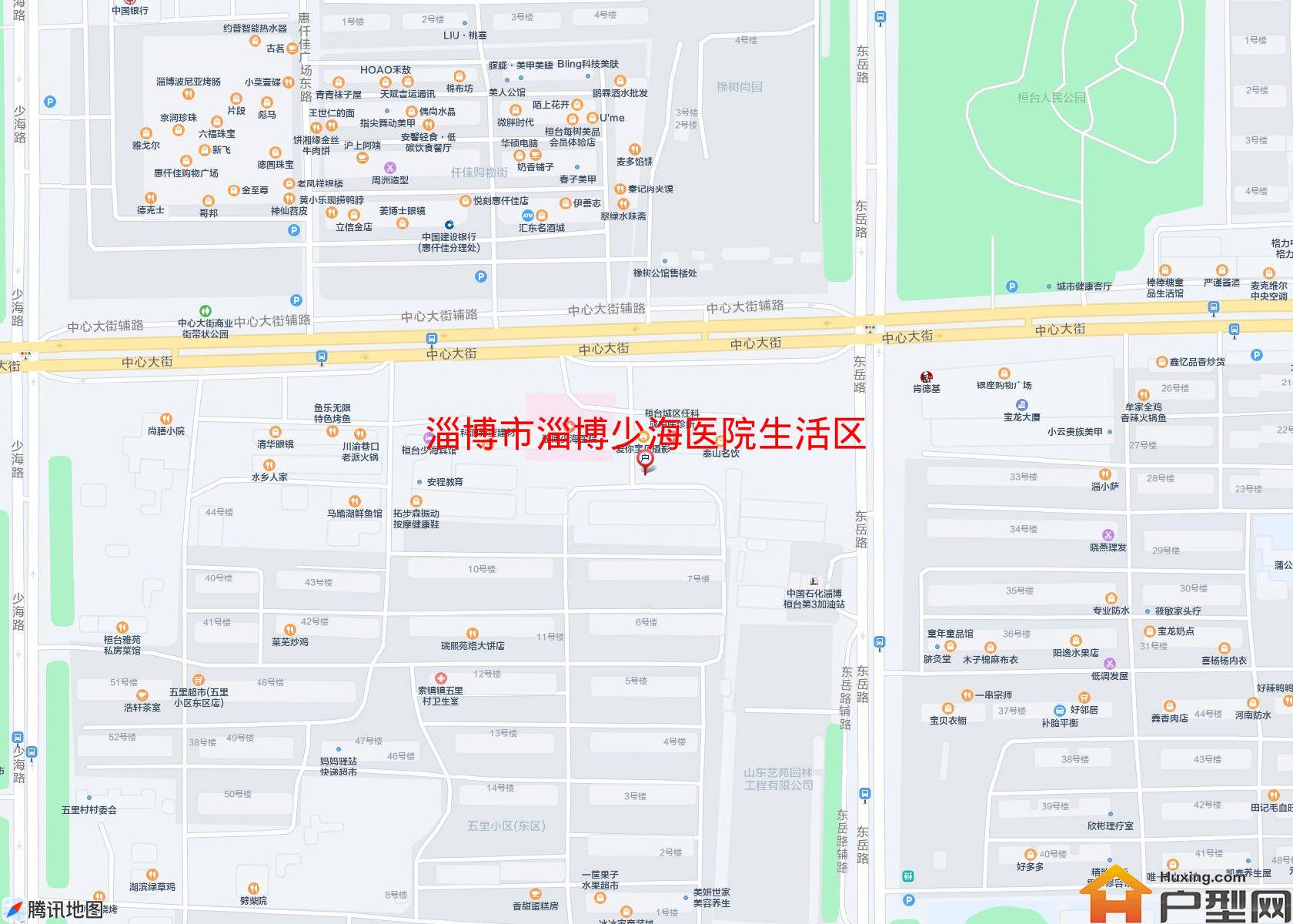 淄博少海医院生活区小区 - 户型网