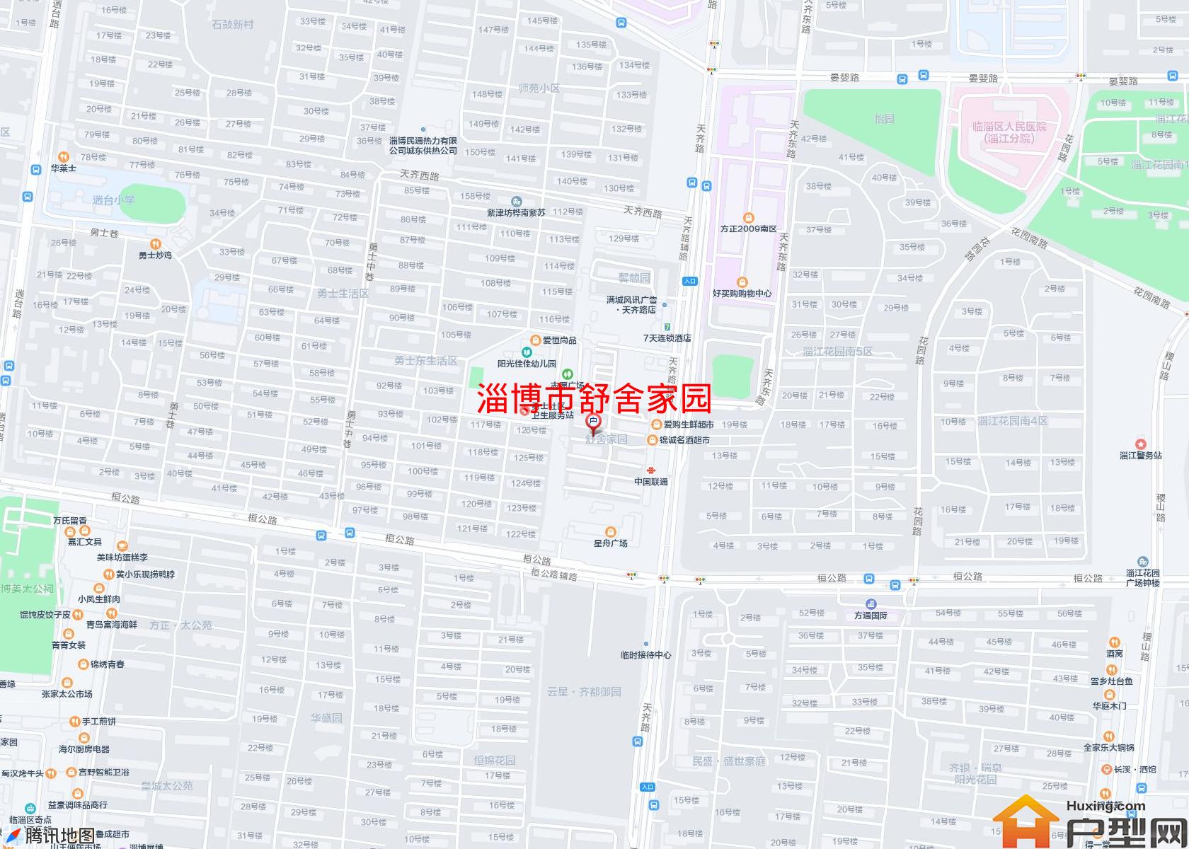 舒舍家园小区 - 户型网