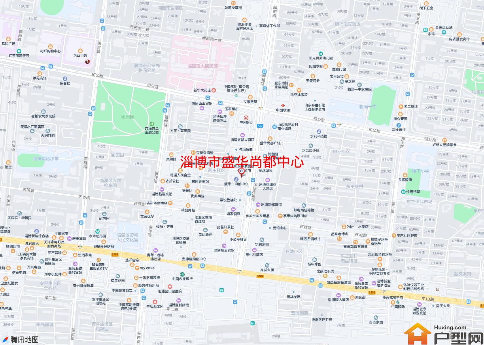 盛华尚都中心小区 - 户型网