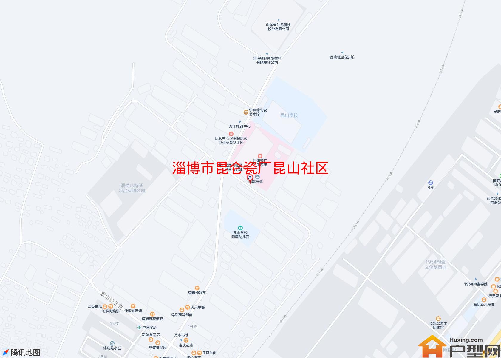昆仑瓷厂昆山社区小区 - 户型网