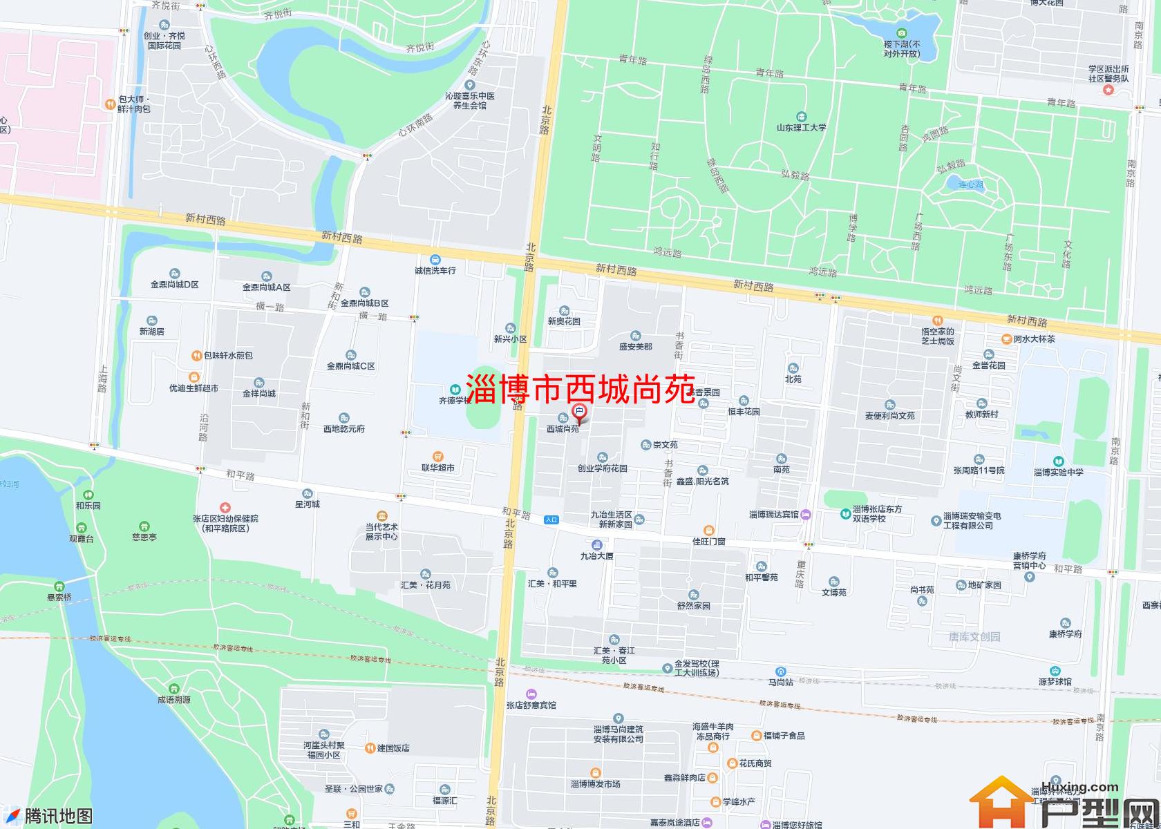 西城尚苑小区 - 户型网