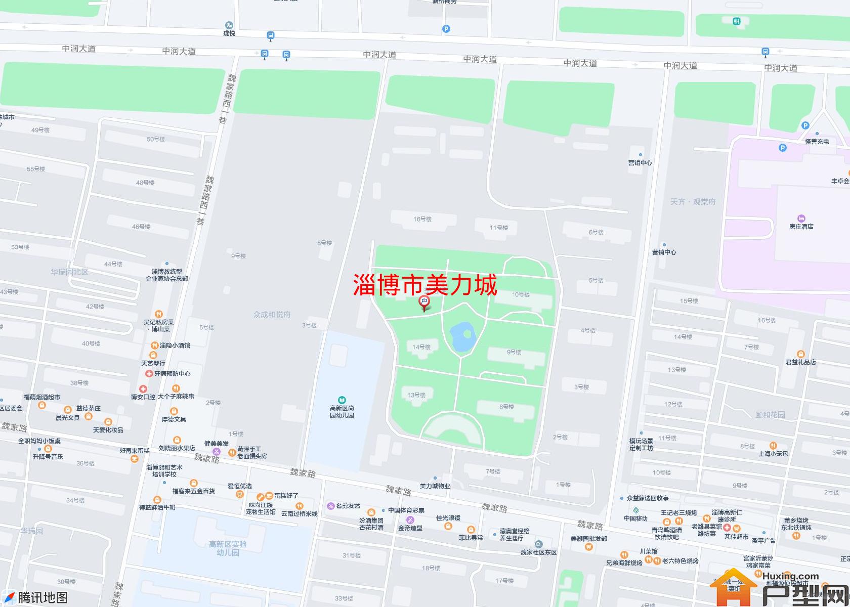 美力城小区 - 户型网