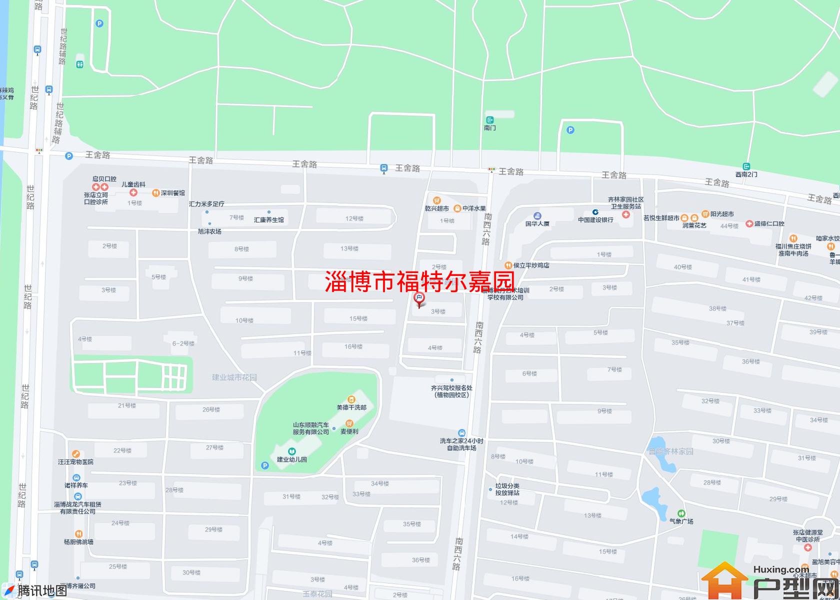 福特尔嘉园小区 - 户型网