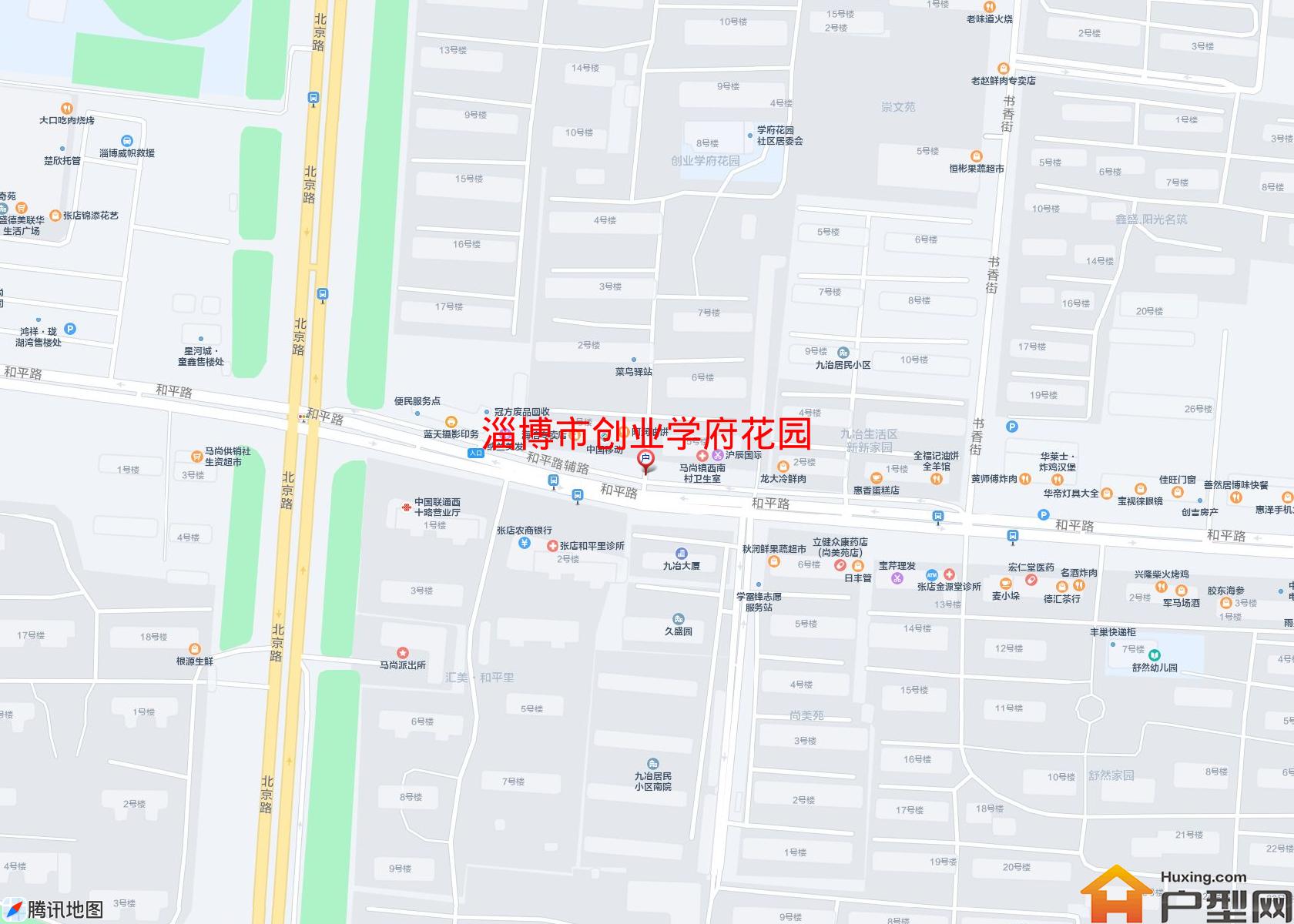 创业学府花园小区 - 户型网