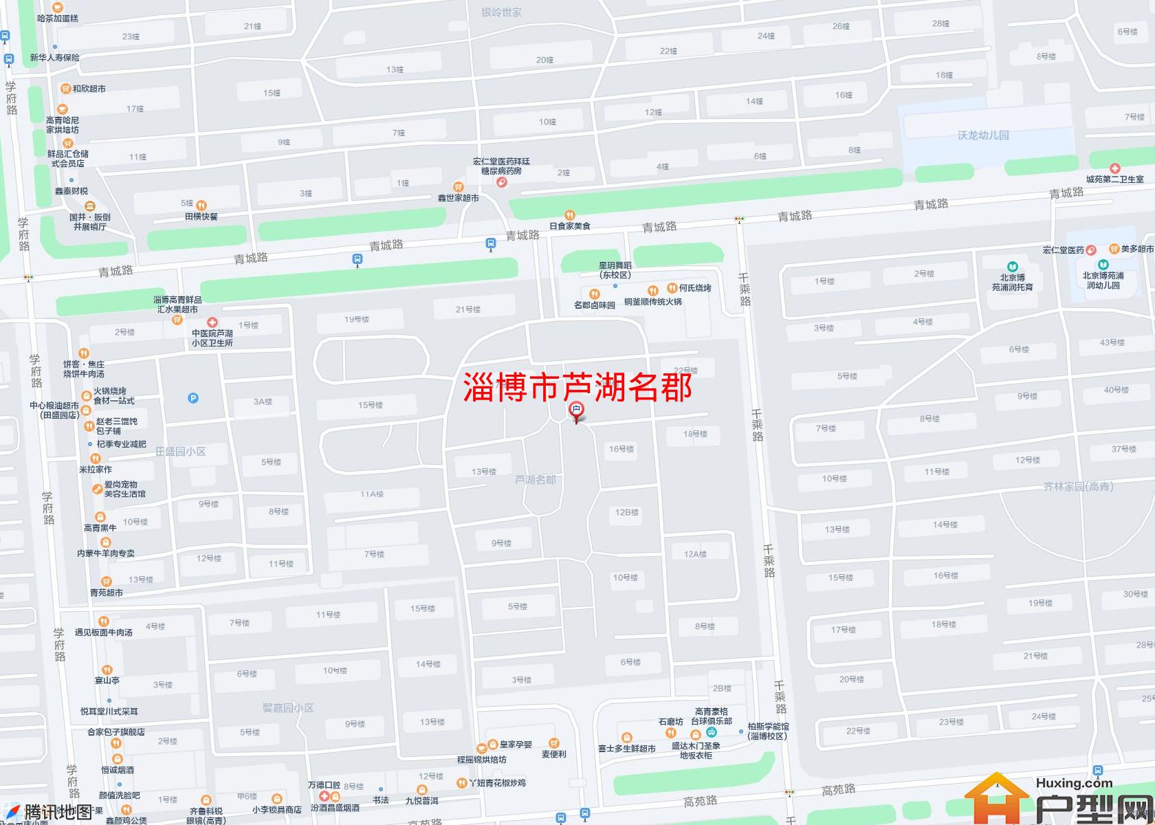 芦湖名郡小区 - 户型网