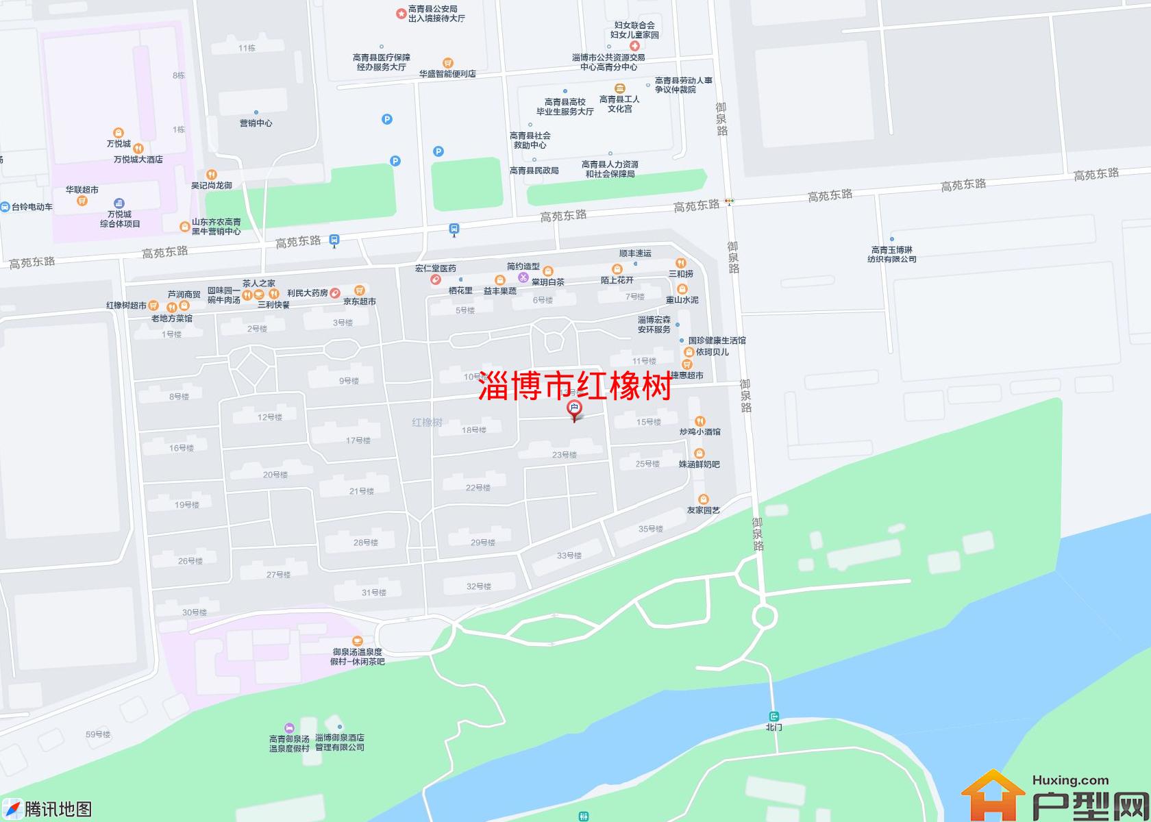 红橡树小区 - 户型网