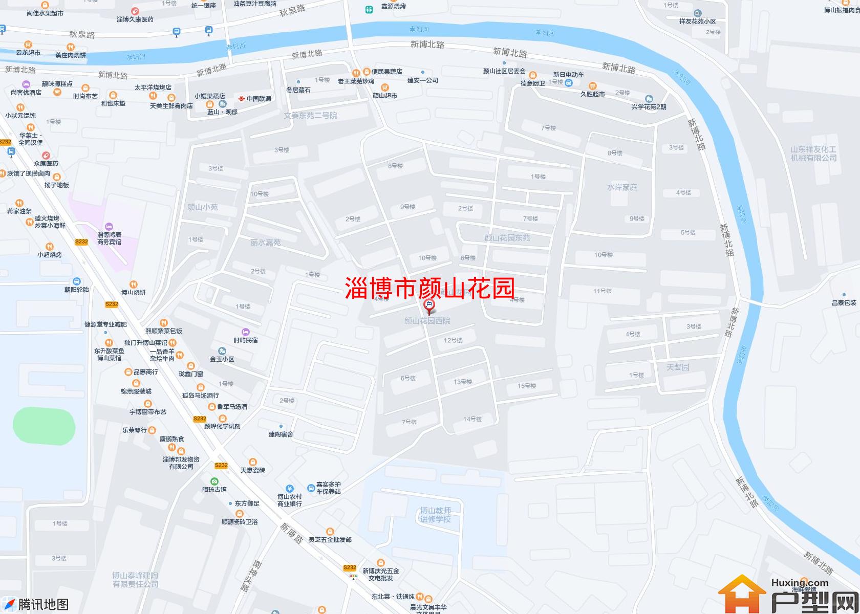 颜山花园小区 - 户型网