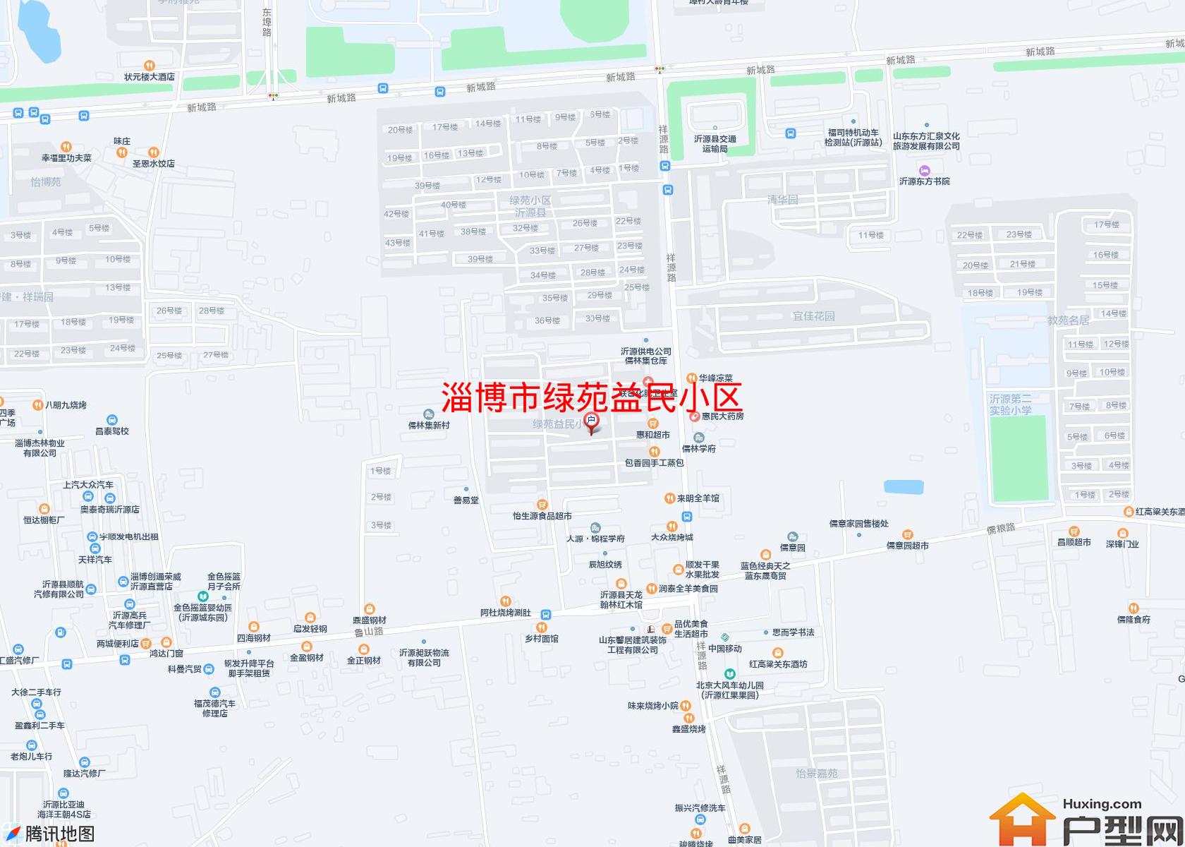 绿苑益民小区小区 - 户型网