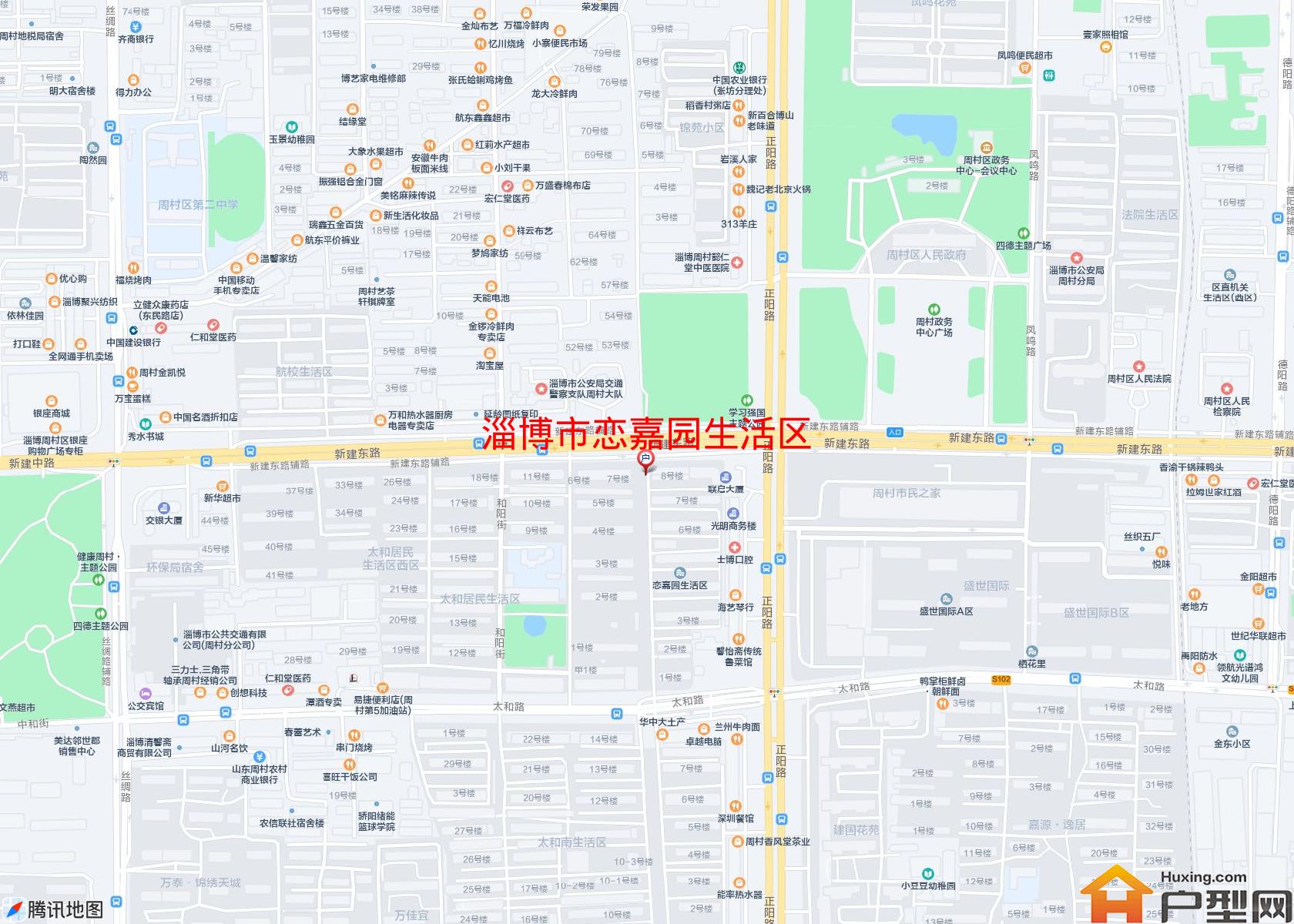 恋嘉园生活区小区 - 户型网