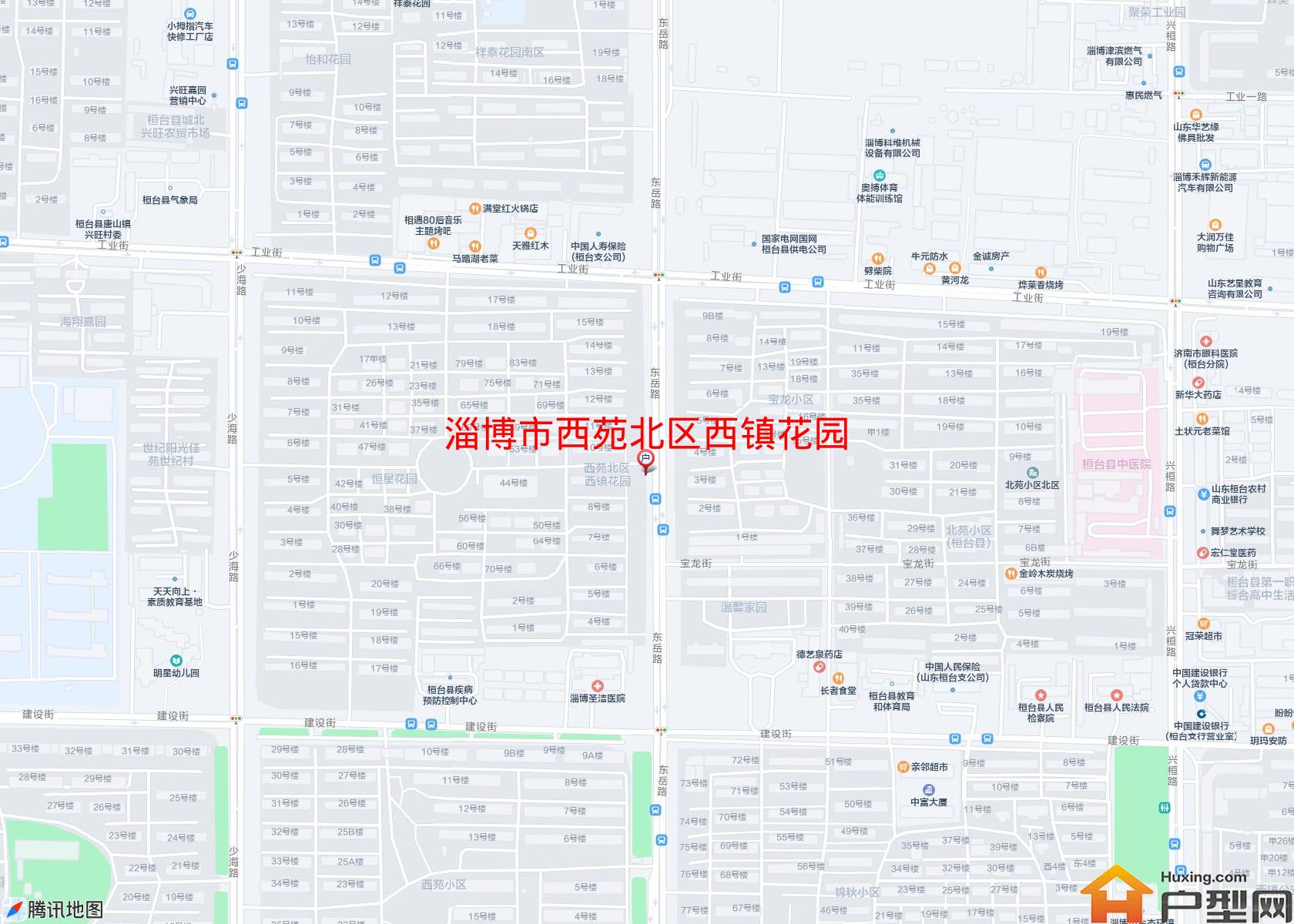 西苑北区西镇花园小区 - 户型网