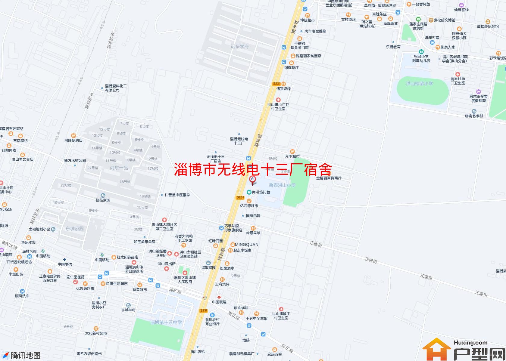 无线电十三厂宿舍小区 - 户型网